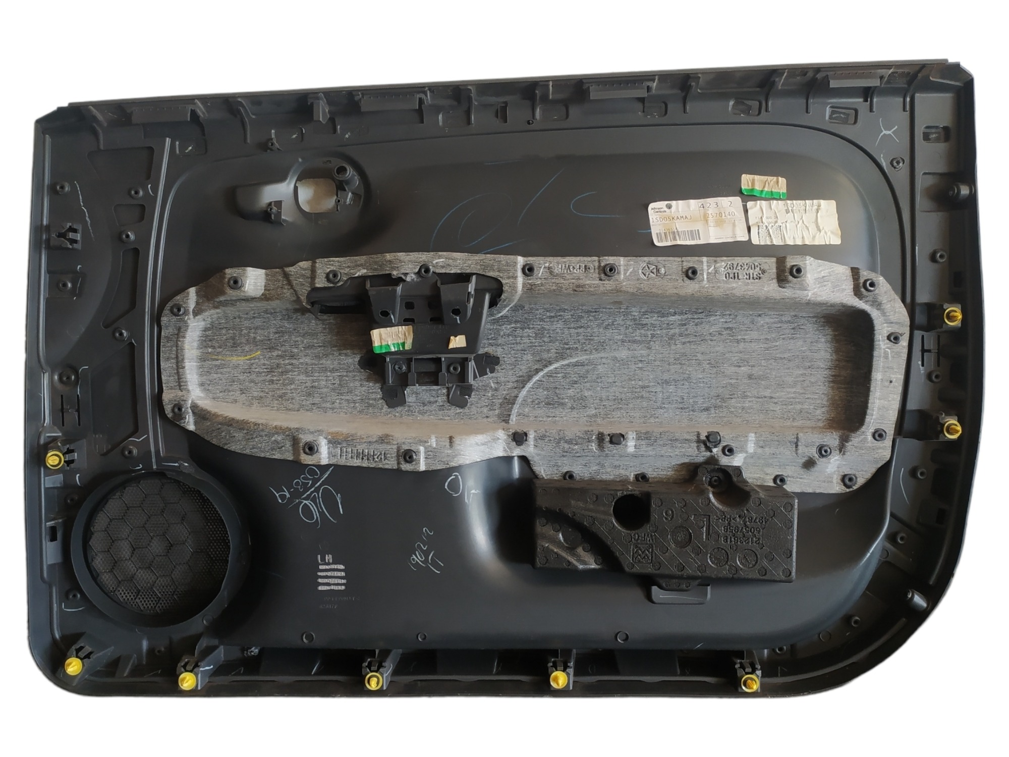 Forro De Porta Dianteira Esquerda Fiat 500 Cult 2009 A 2012 5