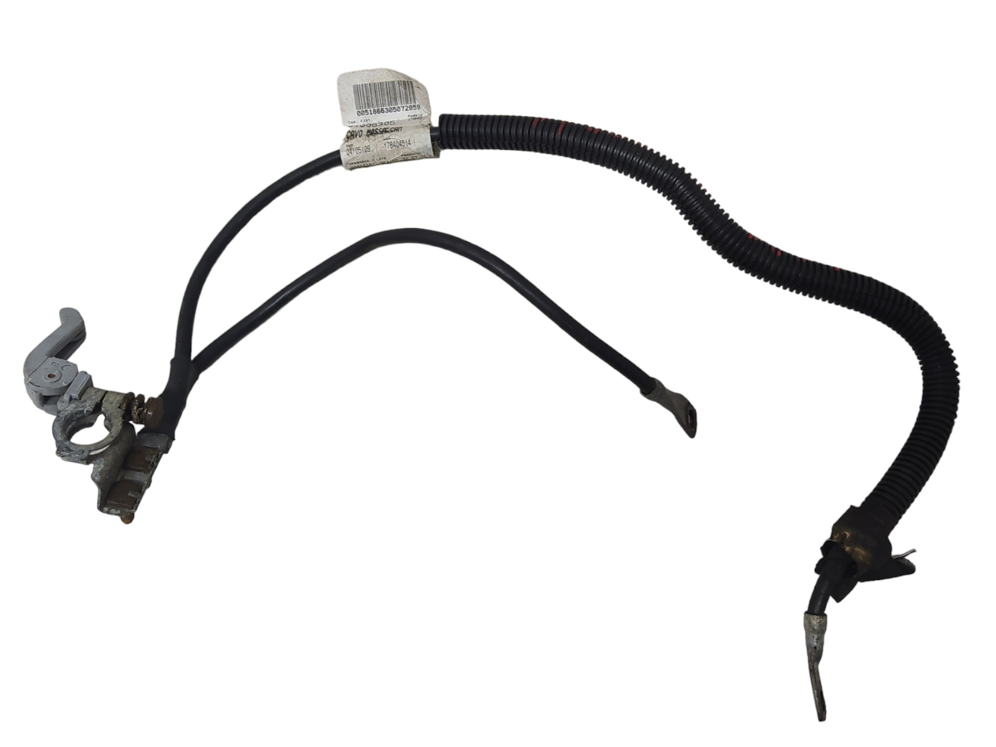 Cabo Chicote Da Bateria Fiat Palio 1.0 2016 Sem Ar