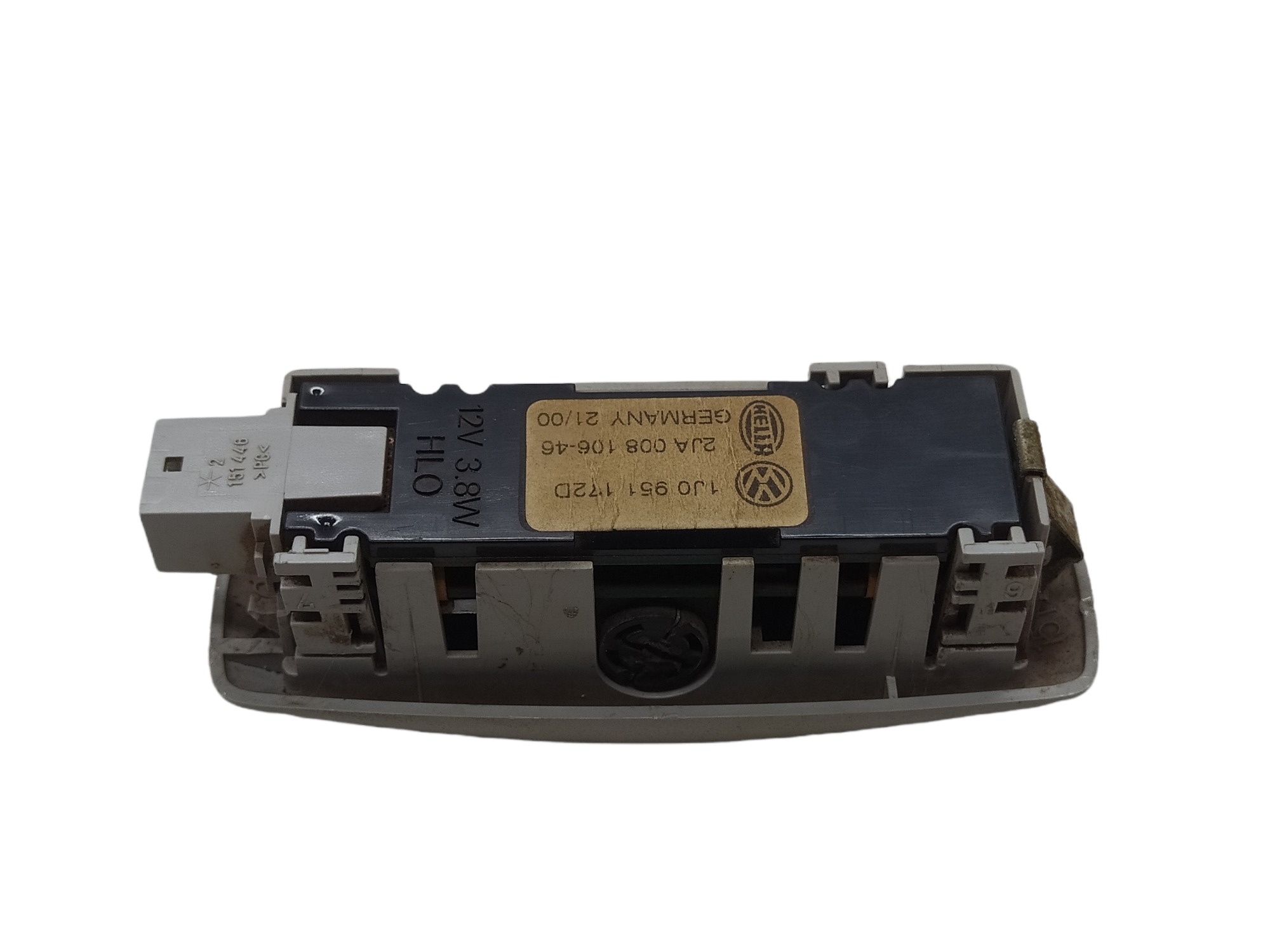 Luz De Leitura Lateral Direita 1j0951172d Vw Golf 2000 V53 6