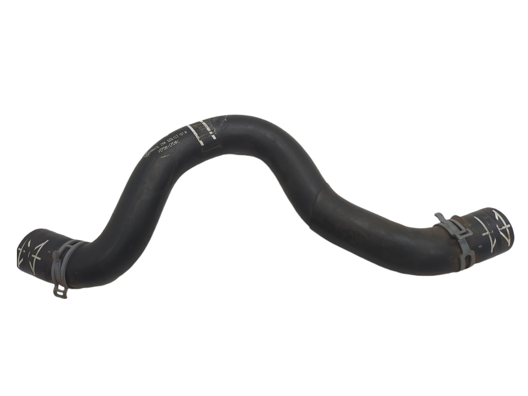 Mangueira Superior Do Radiador Volkswagen Fox Gol 5z0122101 2