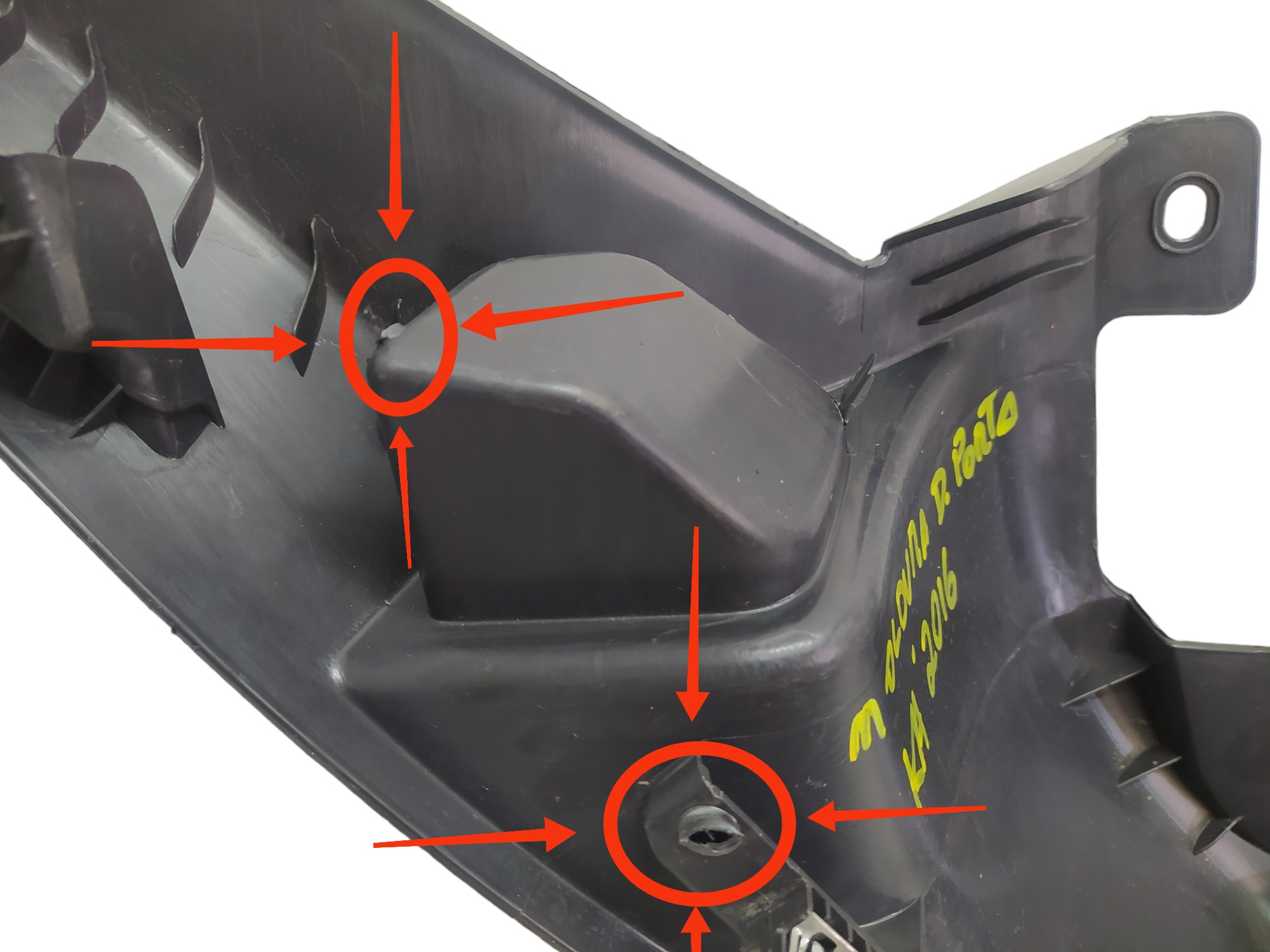 Forro Lateral Esquerda Porta Malas Ford Ka 2015 A 2020 8