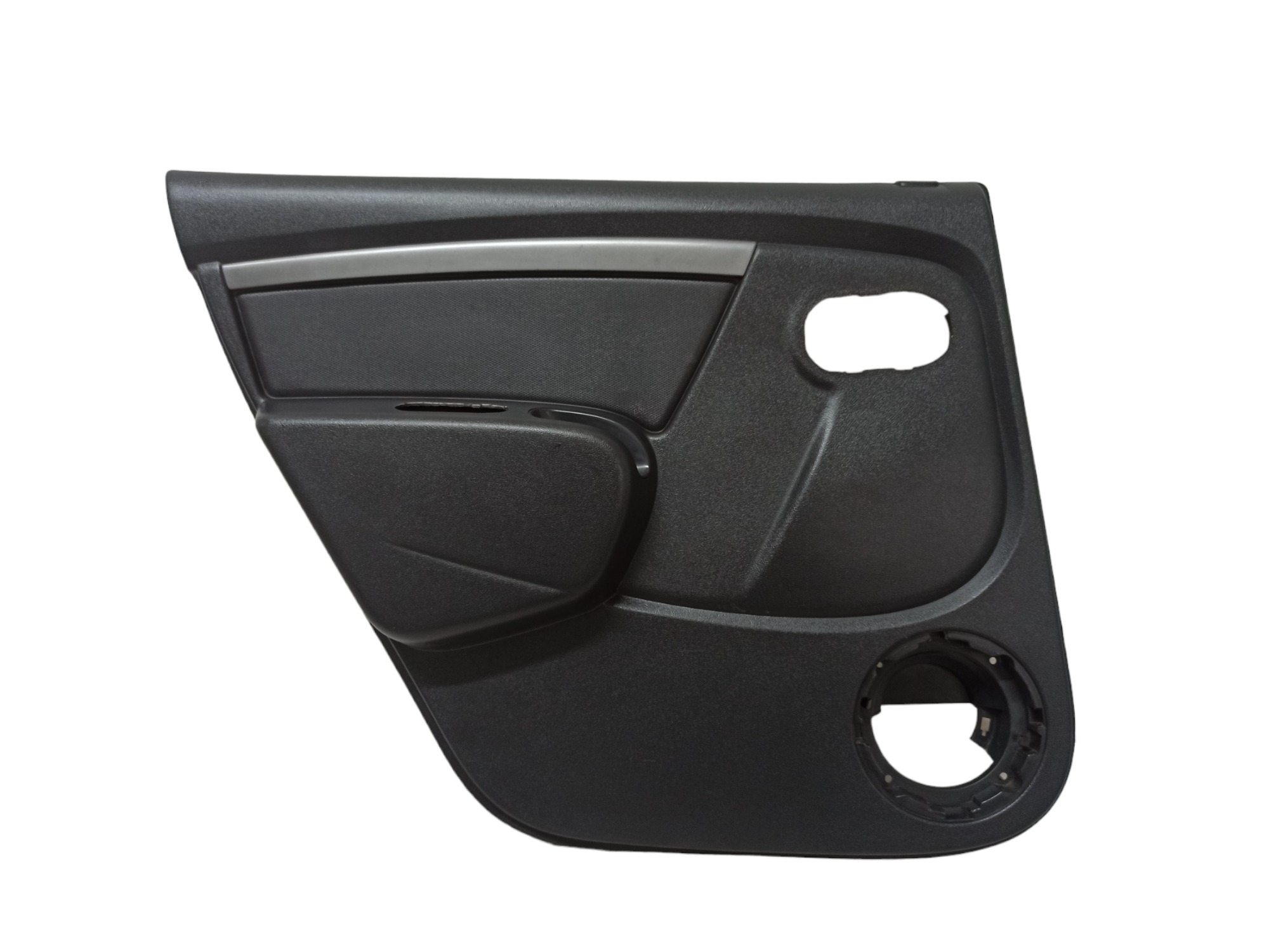 Forro Da Porta Traseira Esquerda Renault Duster 2014 Preto 2