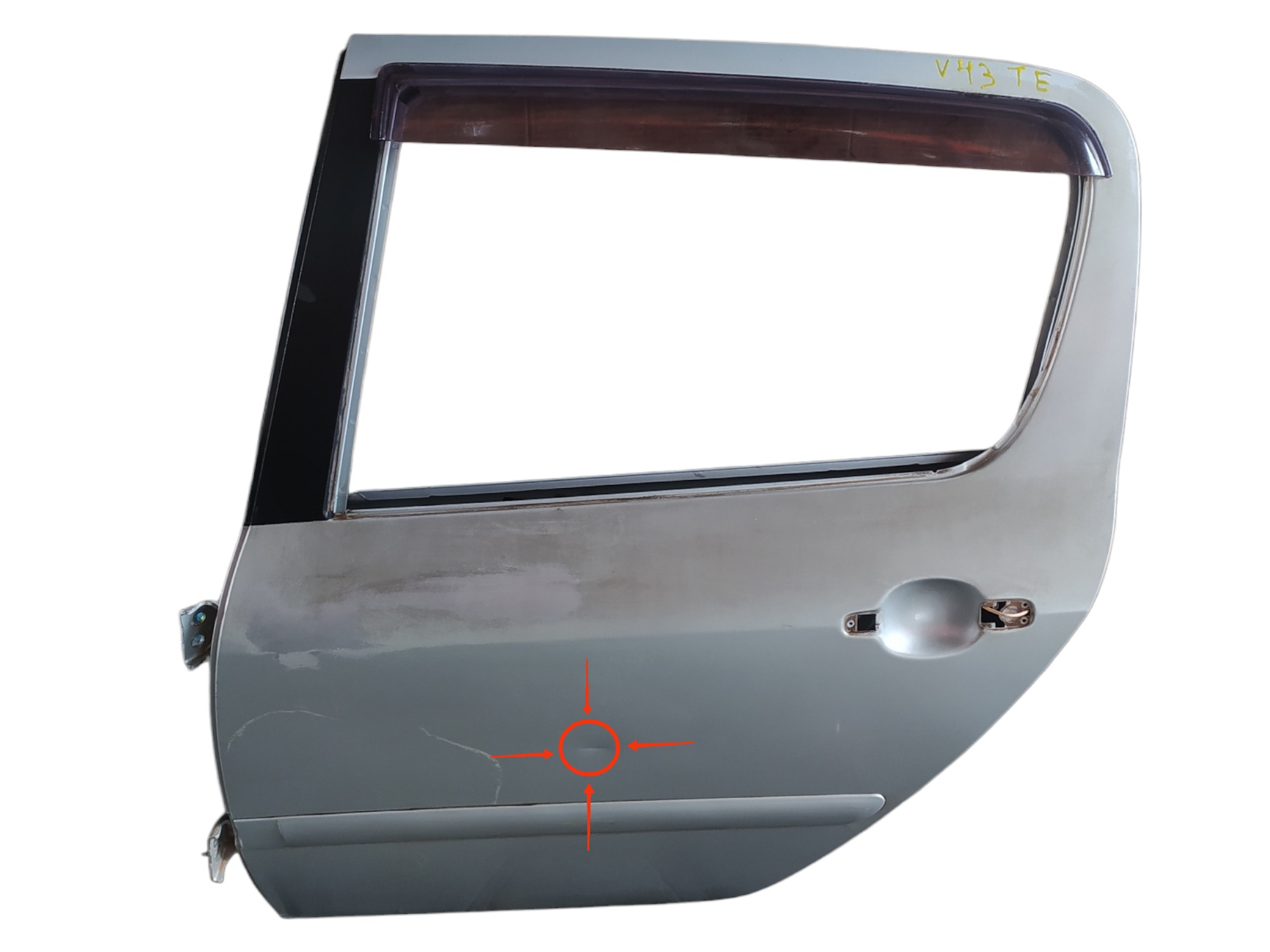 Porta Traseira Esquerda Peugeot 307 2008 Hatch V43 Traseira Esquerdo 8
