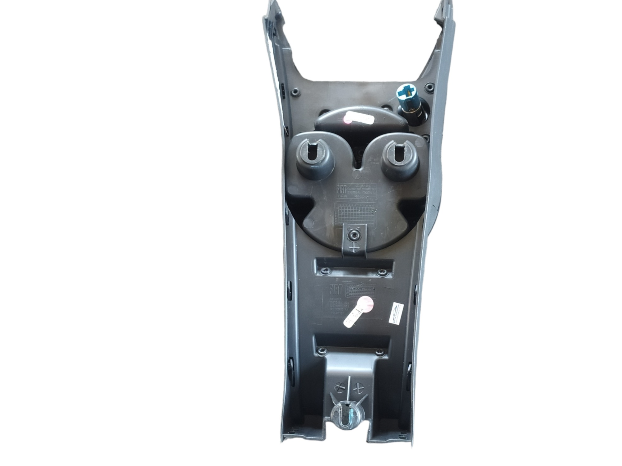 Console Central Porta Copo Fiat 500 Dualogic 2012 7