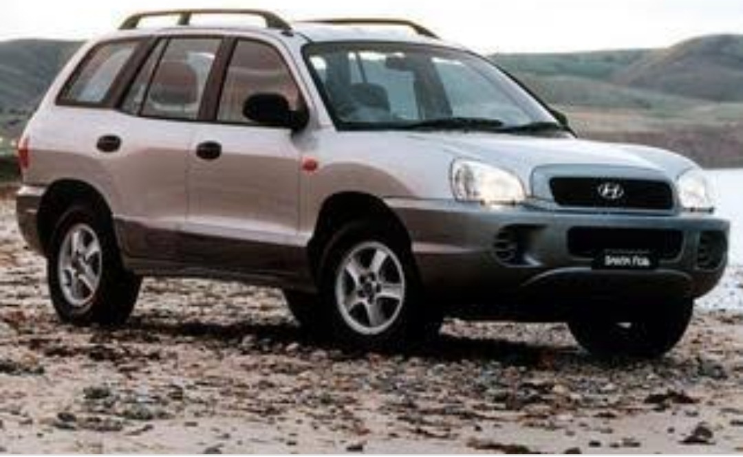 Capô Hyundai Santa Fé 2001 Com Moldura E Grade V55 7