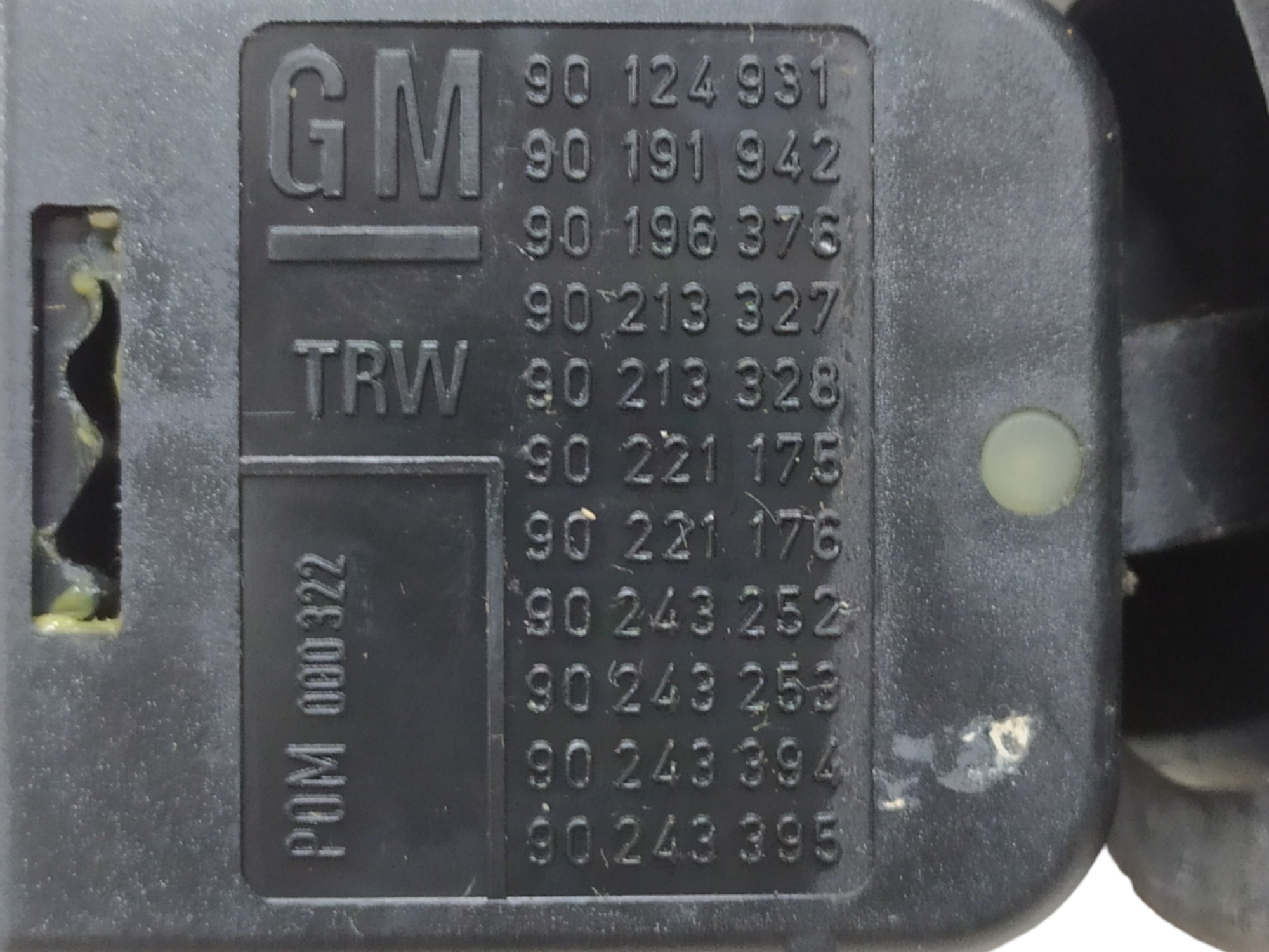 Chave Limpador Parabrisa Chevrolet Vectra 2.2 1998 V93 6