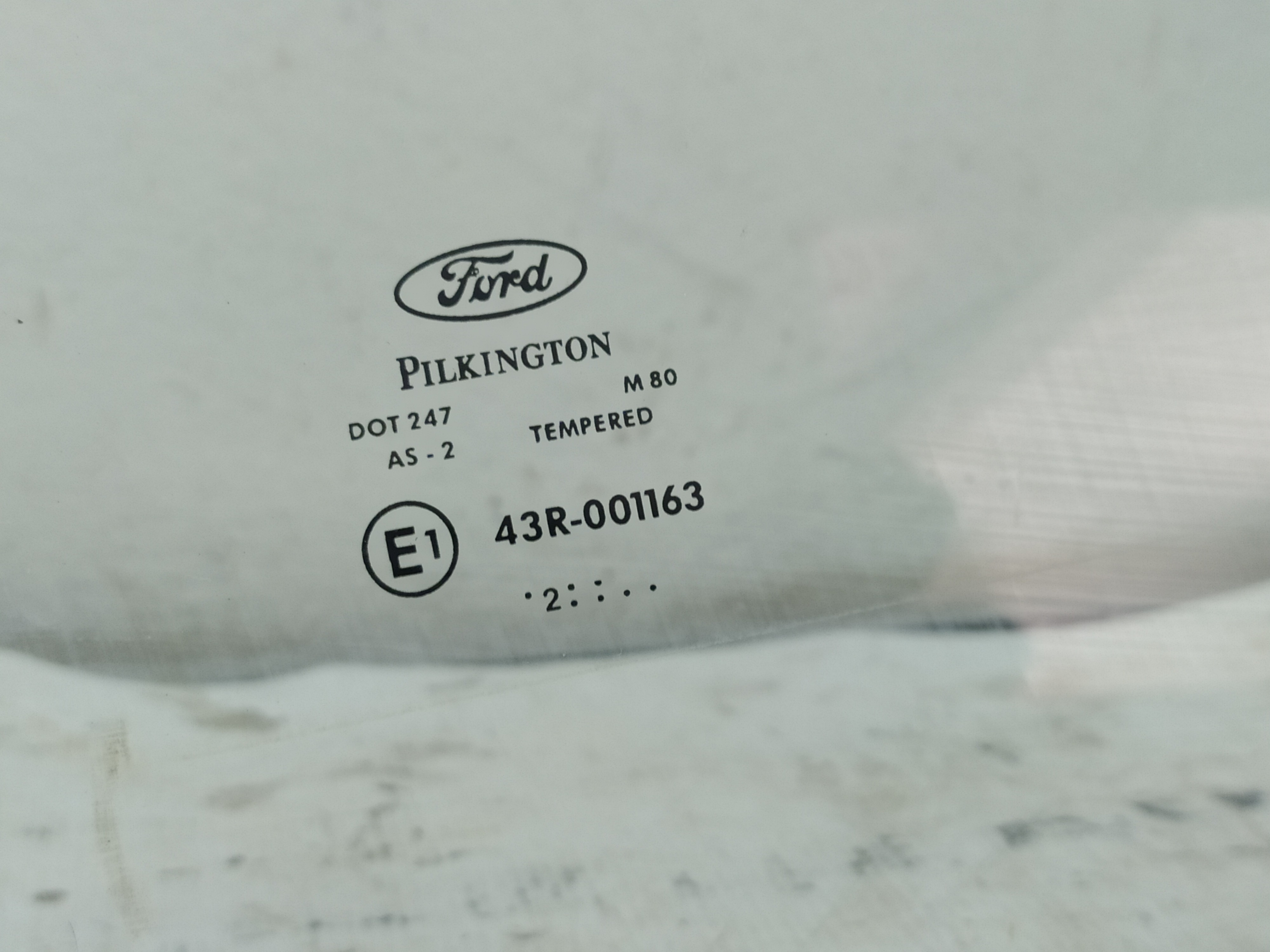Vidro Porta Traseira Esquerda Ford Fiesta 1.0 2002 V59 7