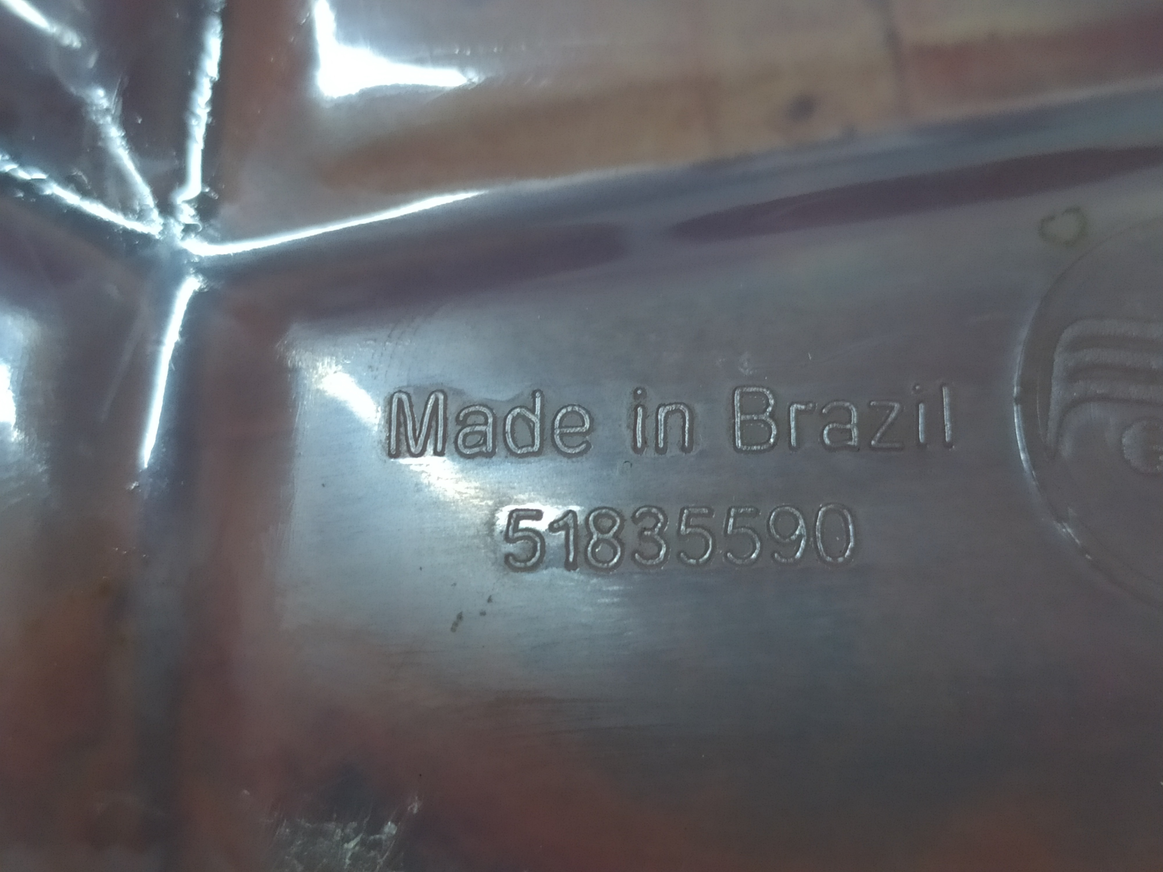 Reservatório Água Do Radiador Fiat Uno 1.0 2014 51835590 V79 6