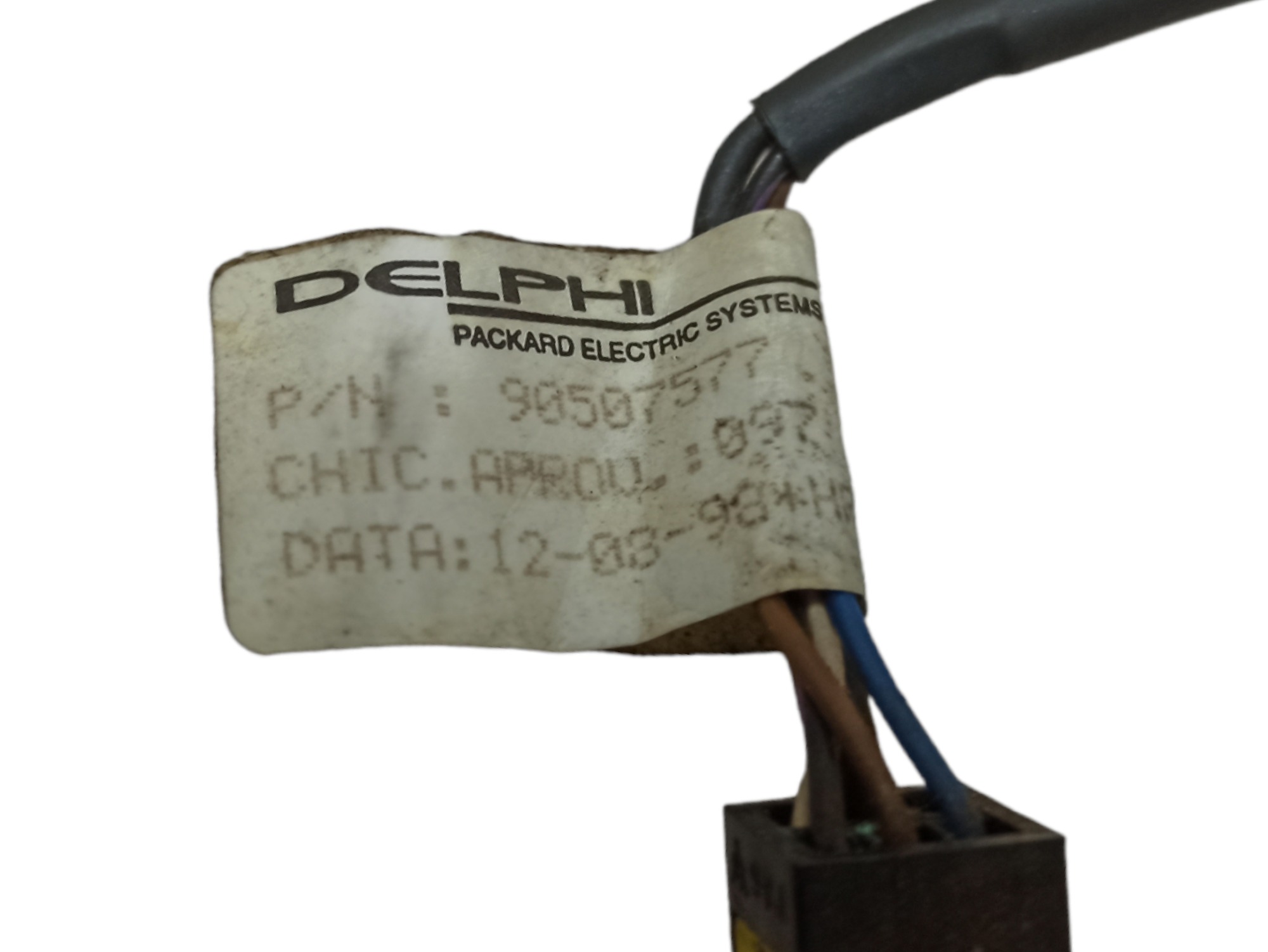 Chicote Do Alarme Anti-furto Chevrolet Vectra 1998 V93 8