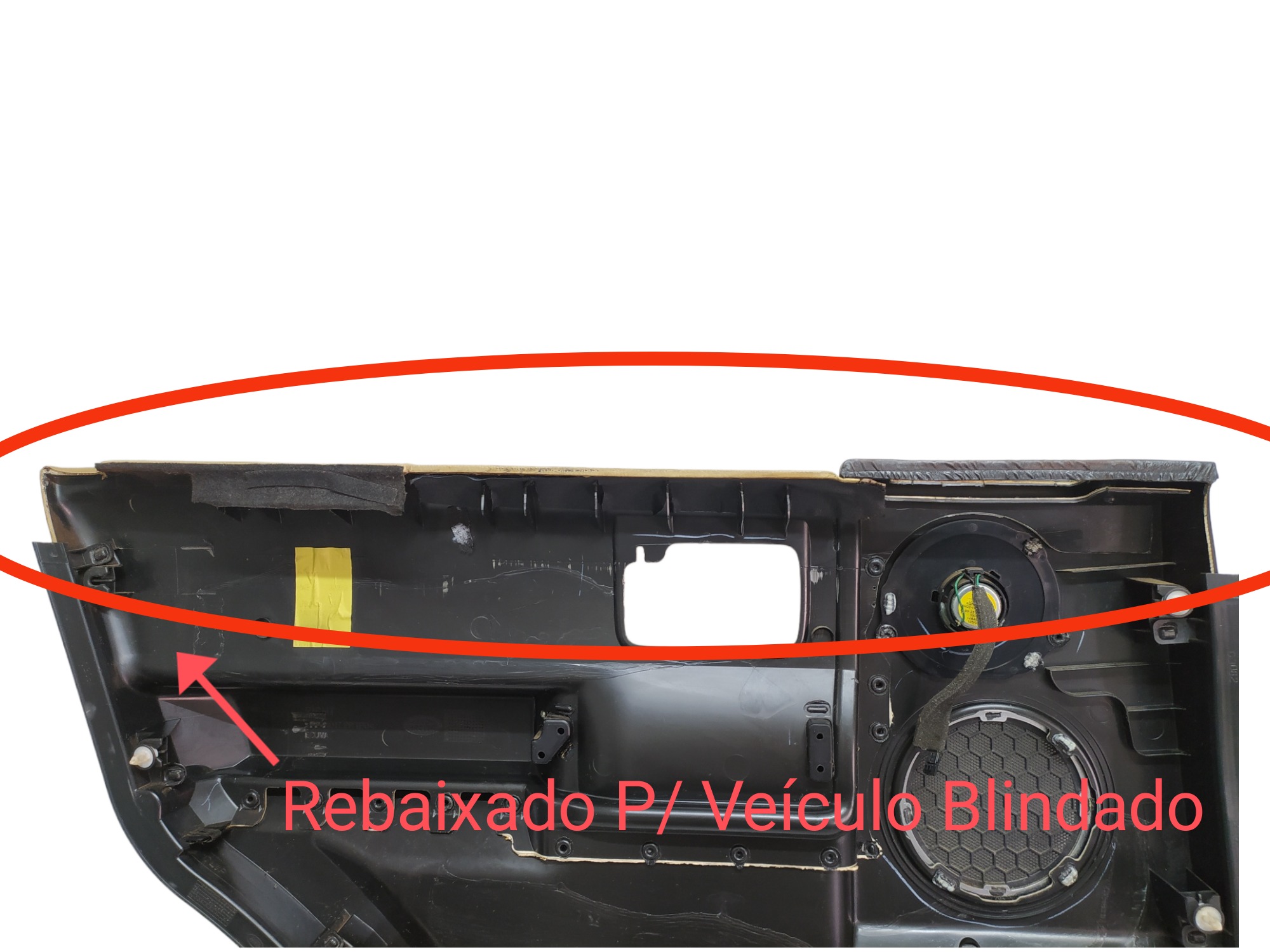 Forro Porta Traseira Direita Discovery 3 2008 V92 8