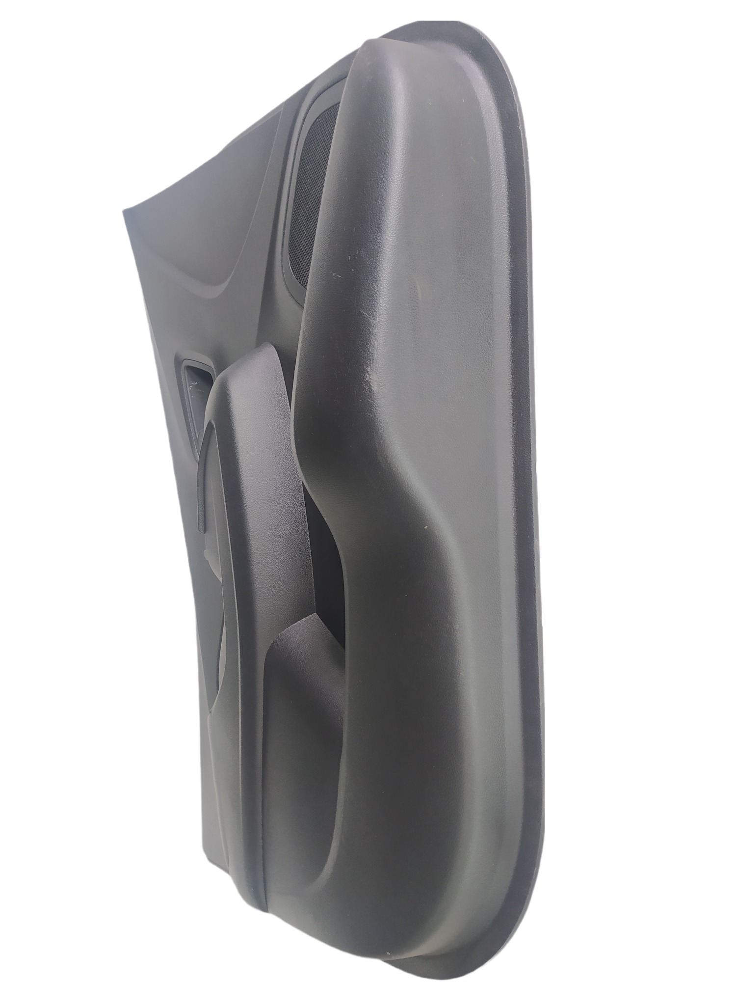 Forro Porta Dianteira Esquerda Chevrolet Cobalt Ltz 2018 Preto C Detalhe Cinza 2