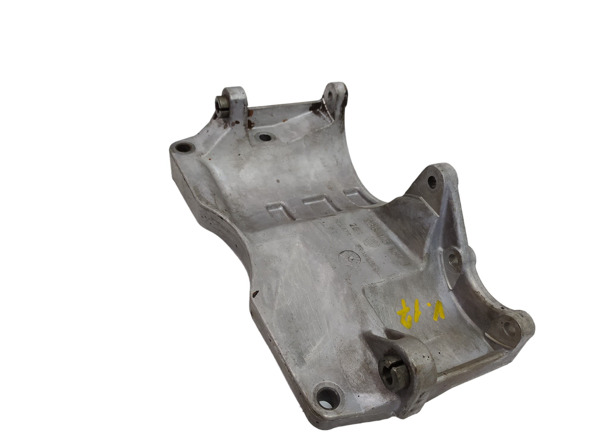 Suporte De Bomba Direção E Ar Volkswagen Gol 2002 V17 5