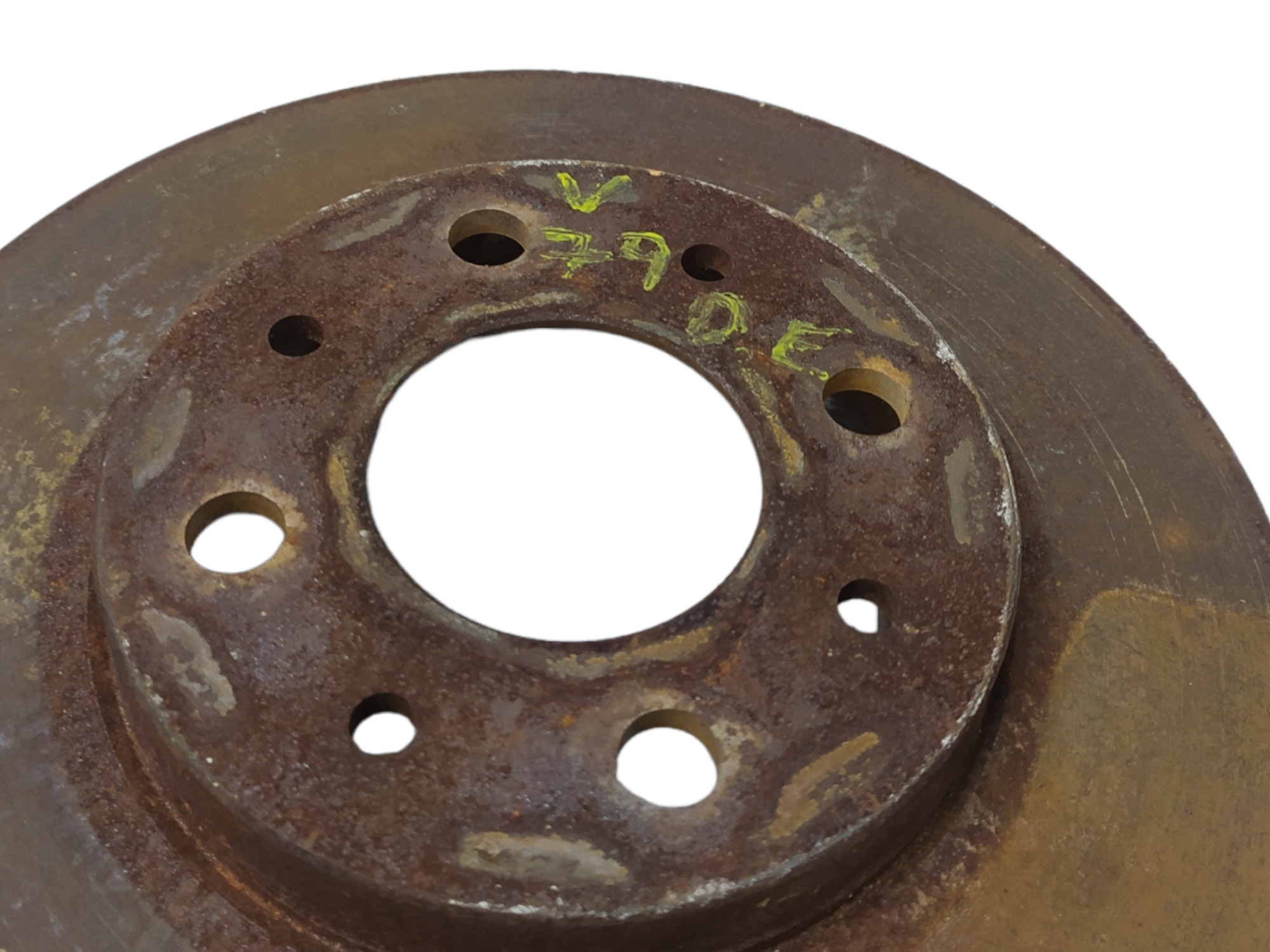 Disco Freio Ventilado Dianteiro Esquerdo Fiat Uno 2014 V79 4