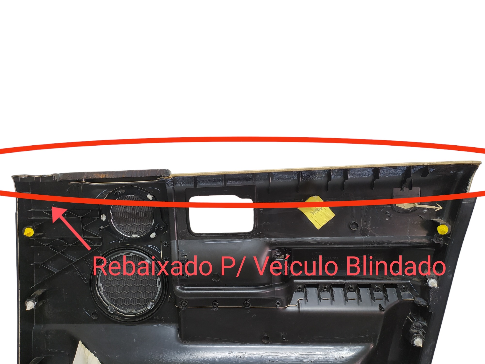 Forro Porta Dianteira Esq Land Rover Discovery 3 2008 V92 7