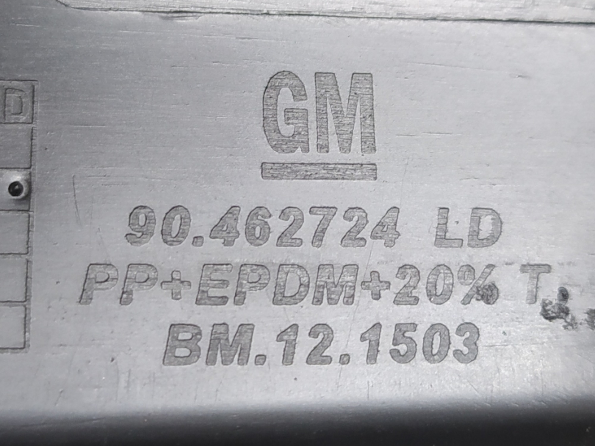 Coluna Acabamento Parabrisa Direito Gm Vectra 1998 V93 7