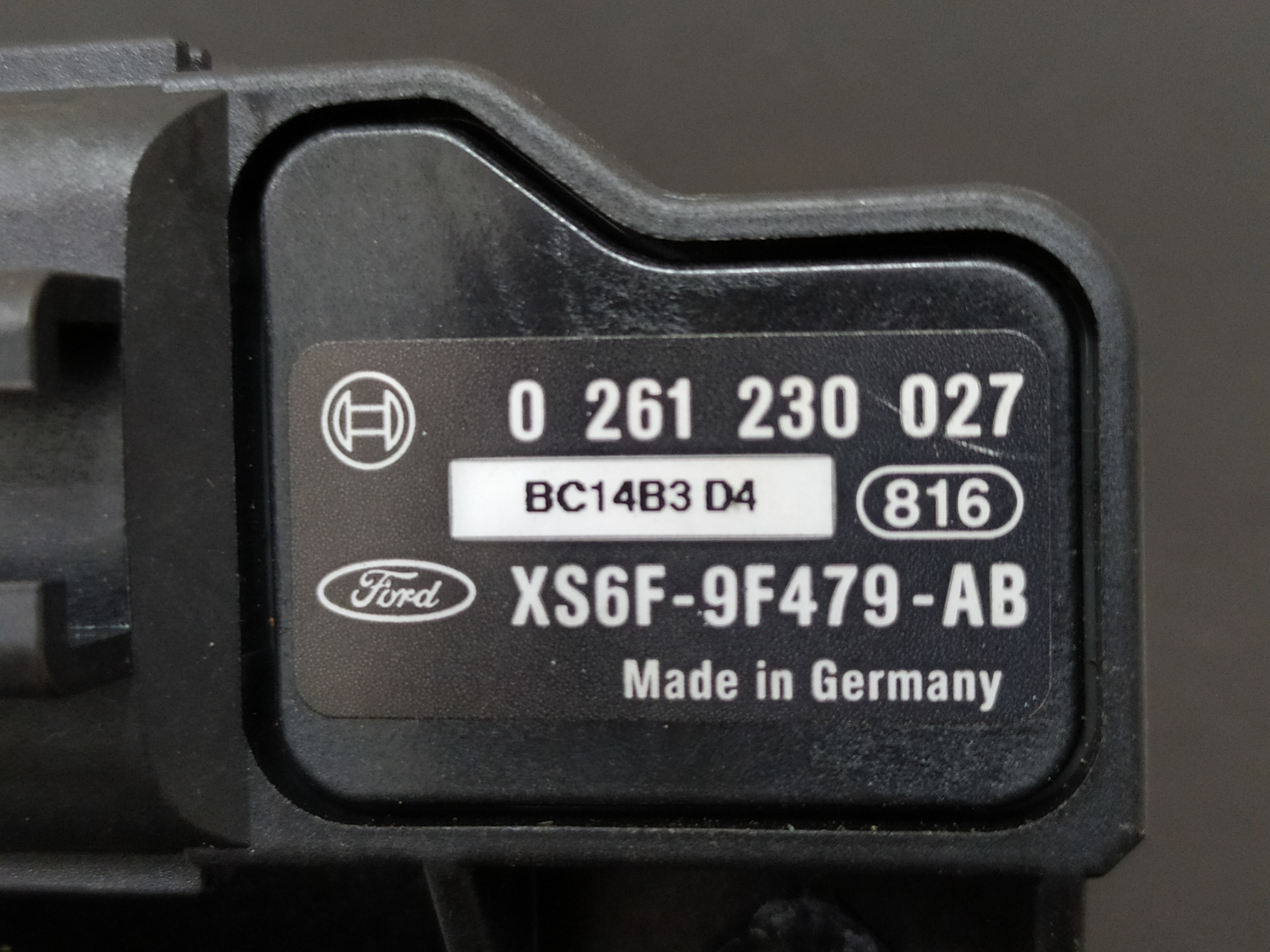 Sensor Map Ford Fiesta 1.0 2011 0261230027 8