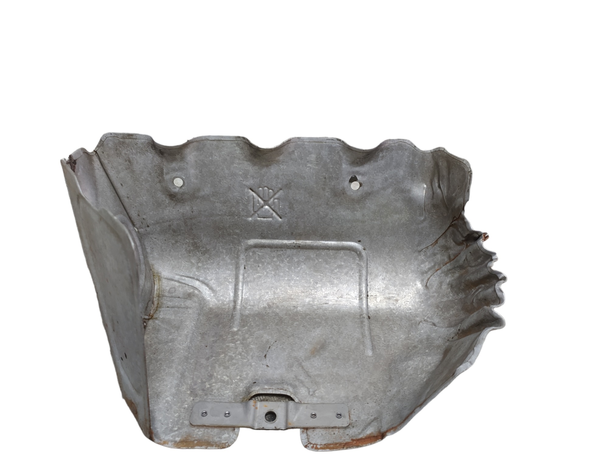 Defletor Protetor Do Escapamento Ford Fiesta 1.0 2002 V30 4