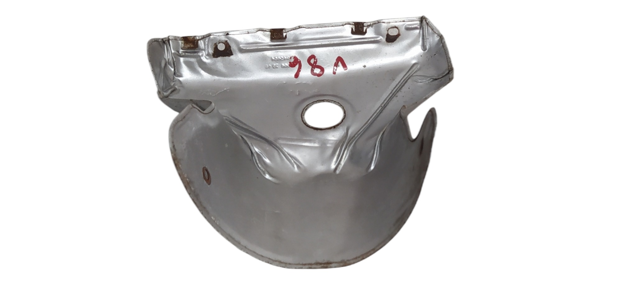 Defletor Protetor Calor Do Escape Fiat Palio 2016 V86 7