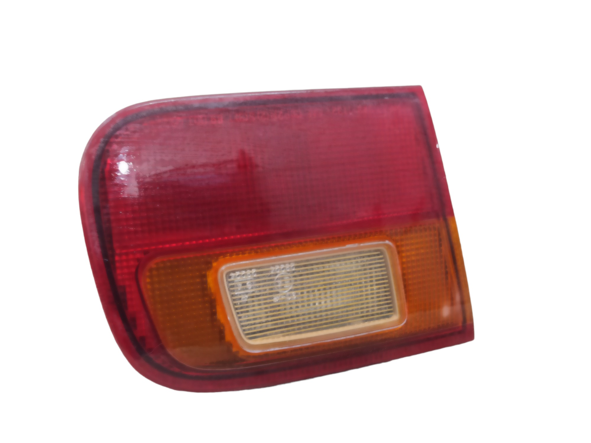 Lanterna Tampa Esquerda Honda Civic 1993 V32 Vermelho E Âmbar
