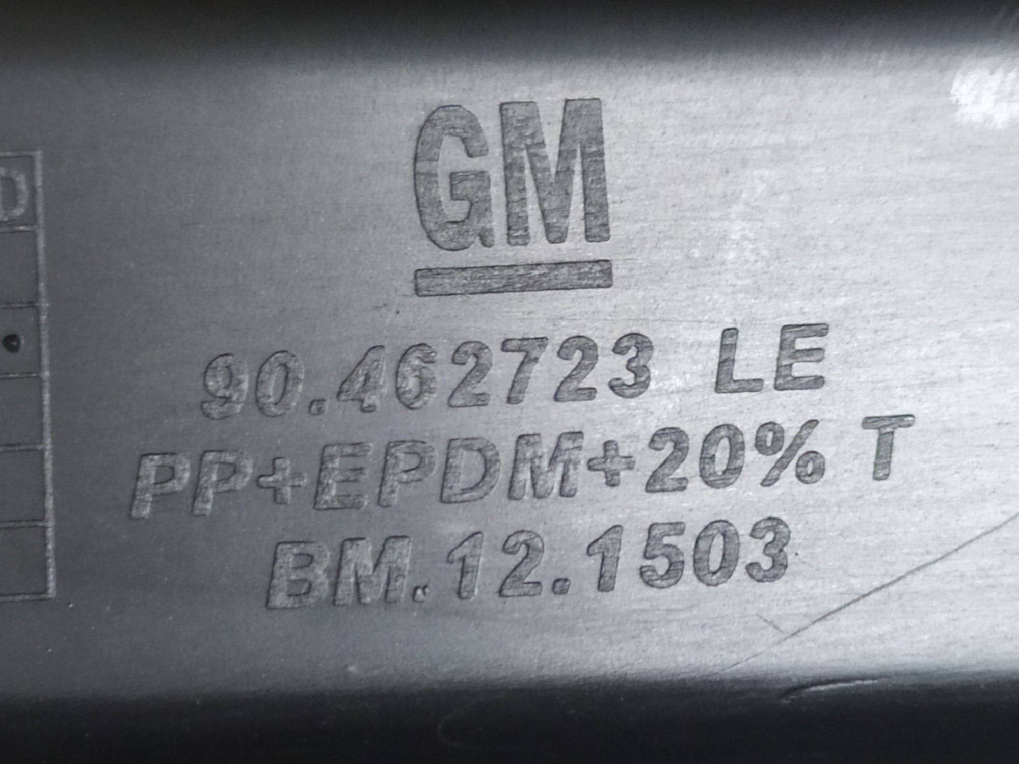 Coluna Acabamento Parabrisa Esquerdo Gm Vectra 1998 V93 7