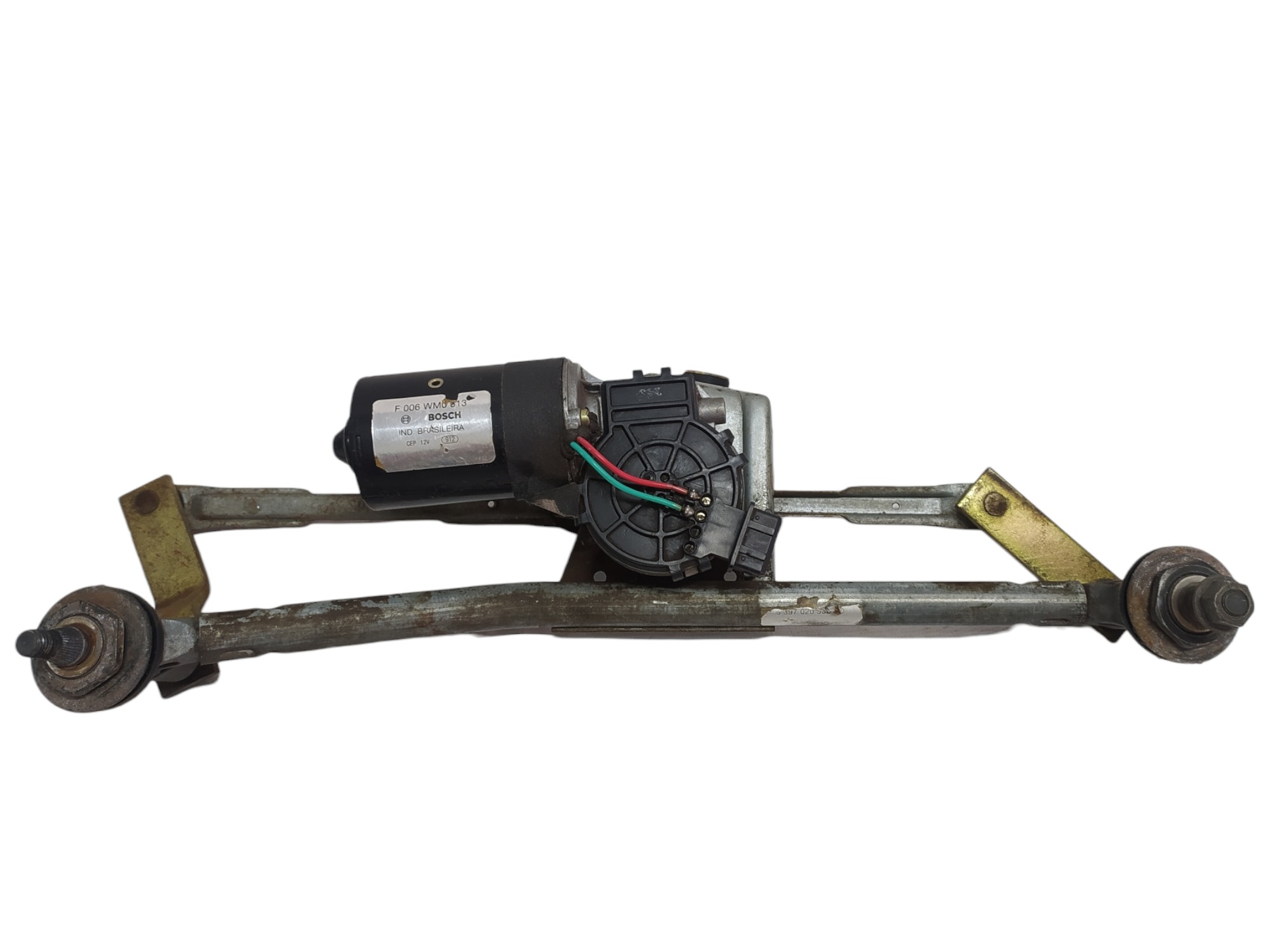 Motor Limpador Parabrisa Com Galhada Peugeot 206 2002 V42
