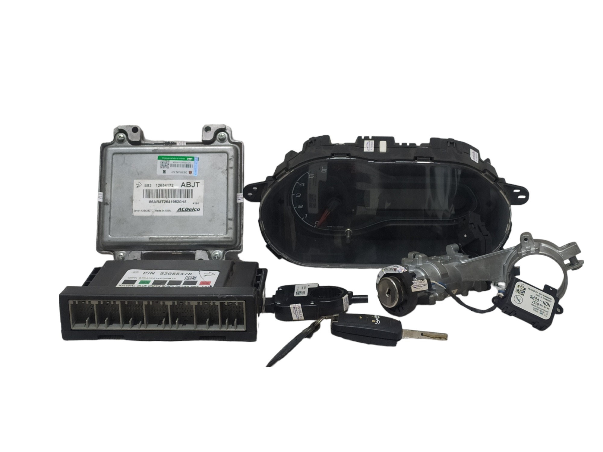 Kit Code Chevrolet Onix Lt 2014 Cod 12642927  4121785 9