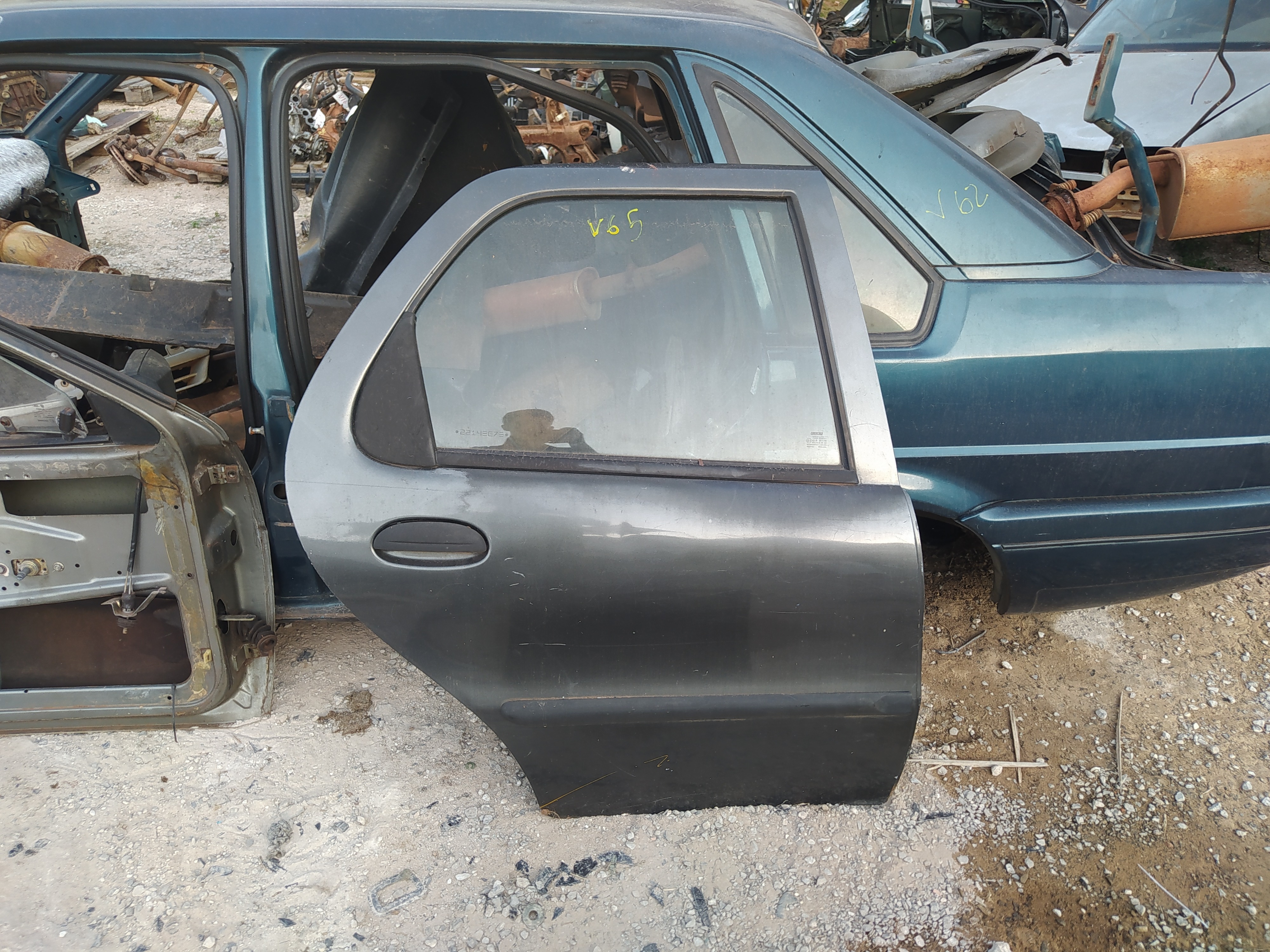 Porta Traseira Direita Fiat Palio 1.0 2001 V65 Balcão
