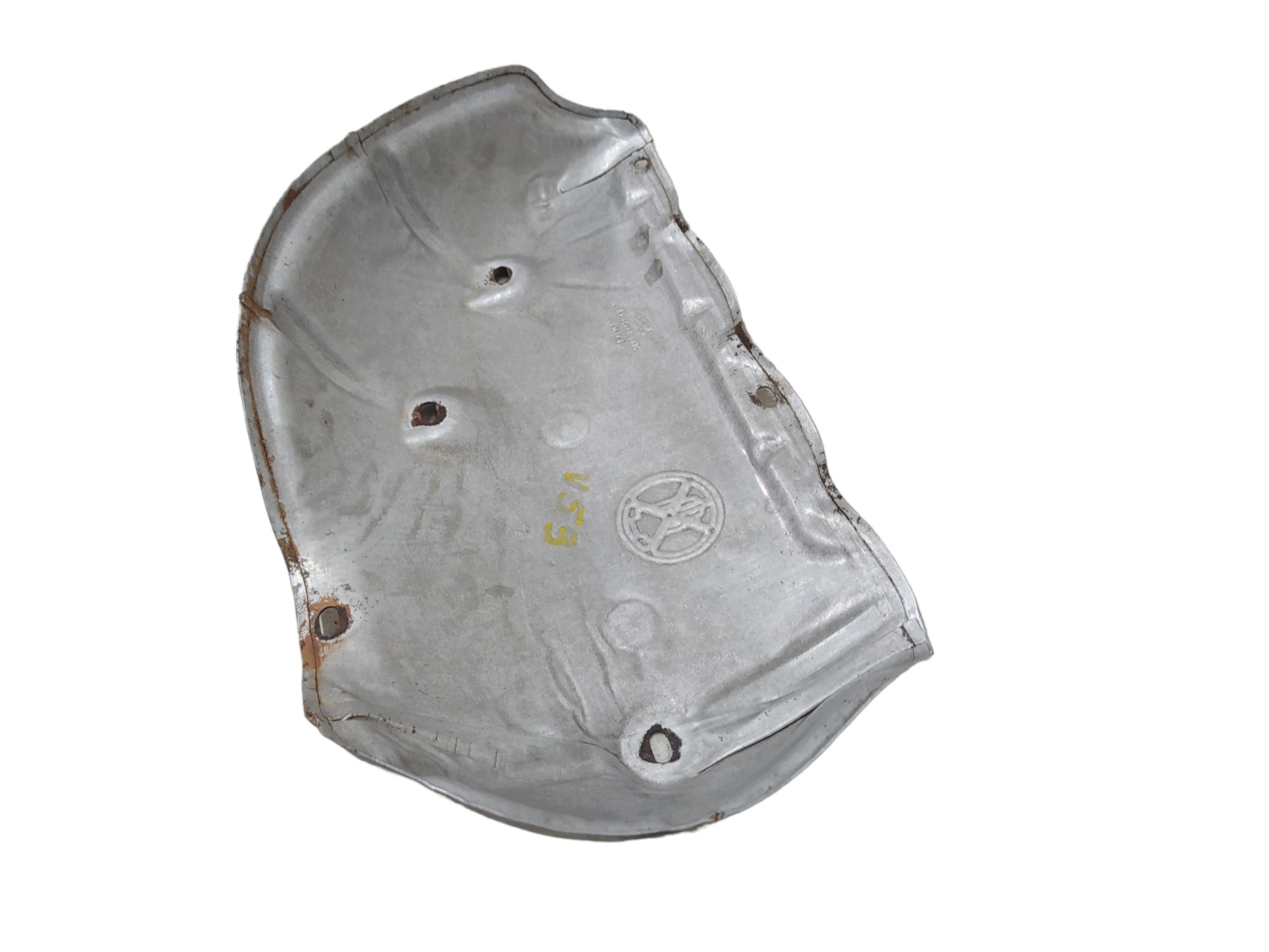 Defletor Protetor Calor Do Escape Ford Fiesta 2002 V59 7