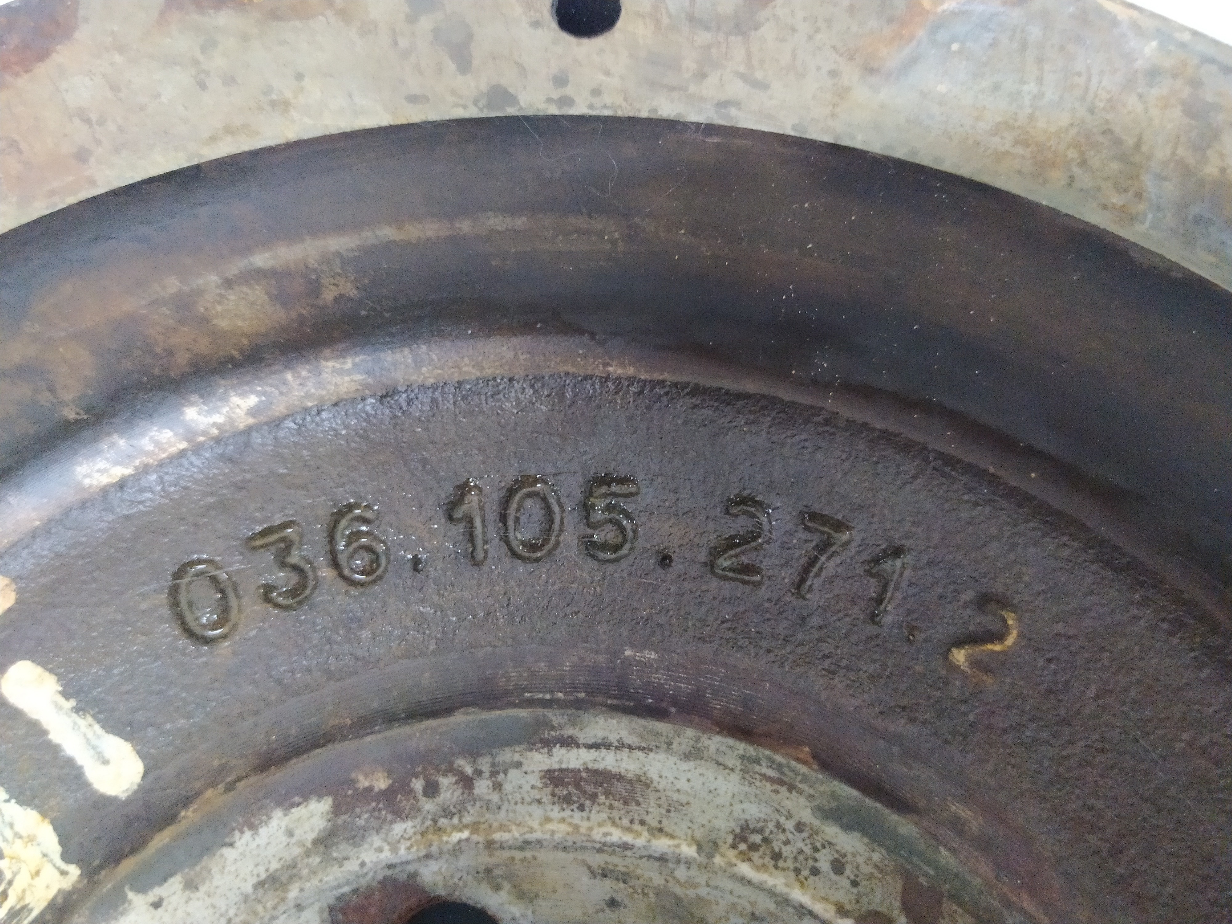 Volante Do Motor Vw Gol 1.0 2002 0361052712 V17 5