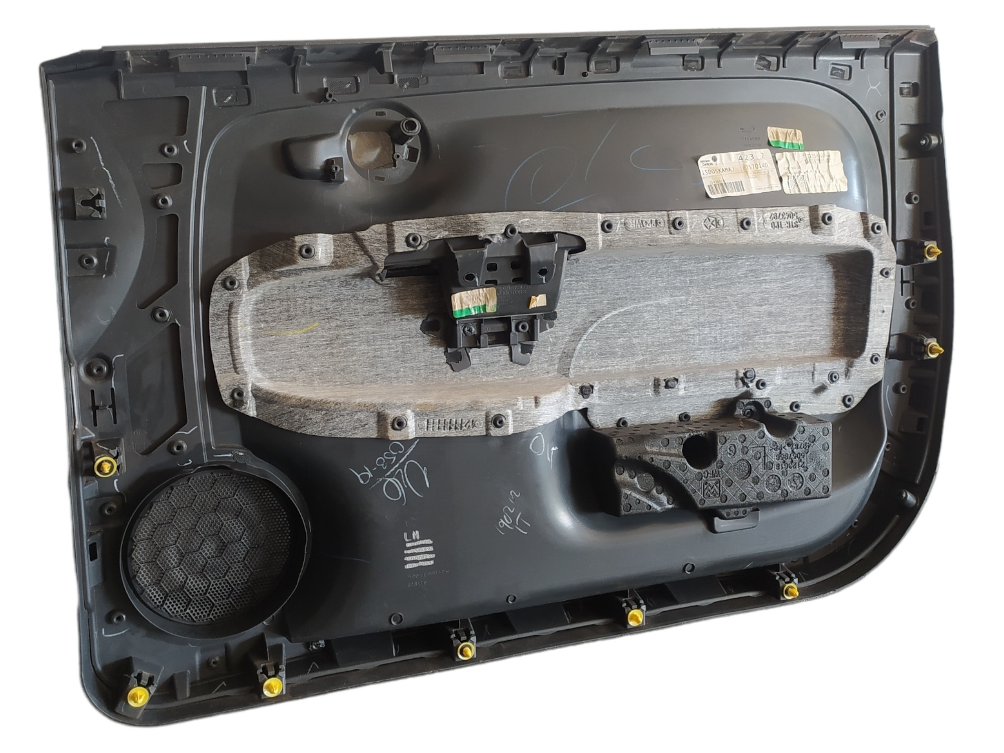 Forro De Porta Dianteira Esquerda Fiat 500 Cult 2009 A 2012 7