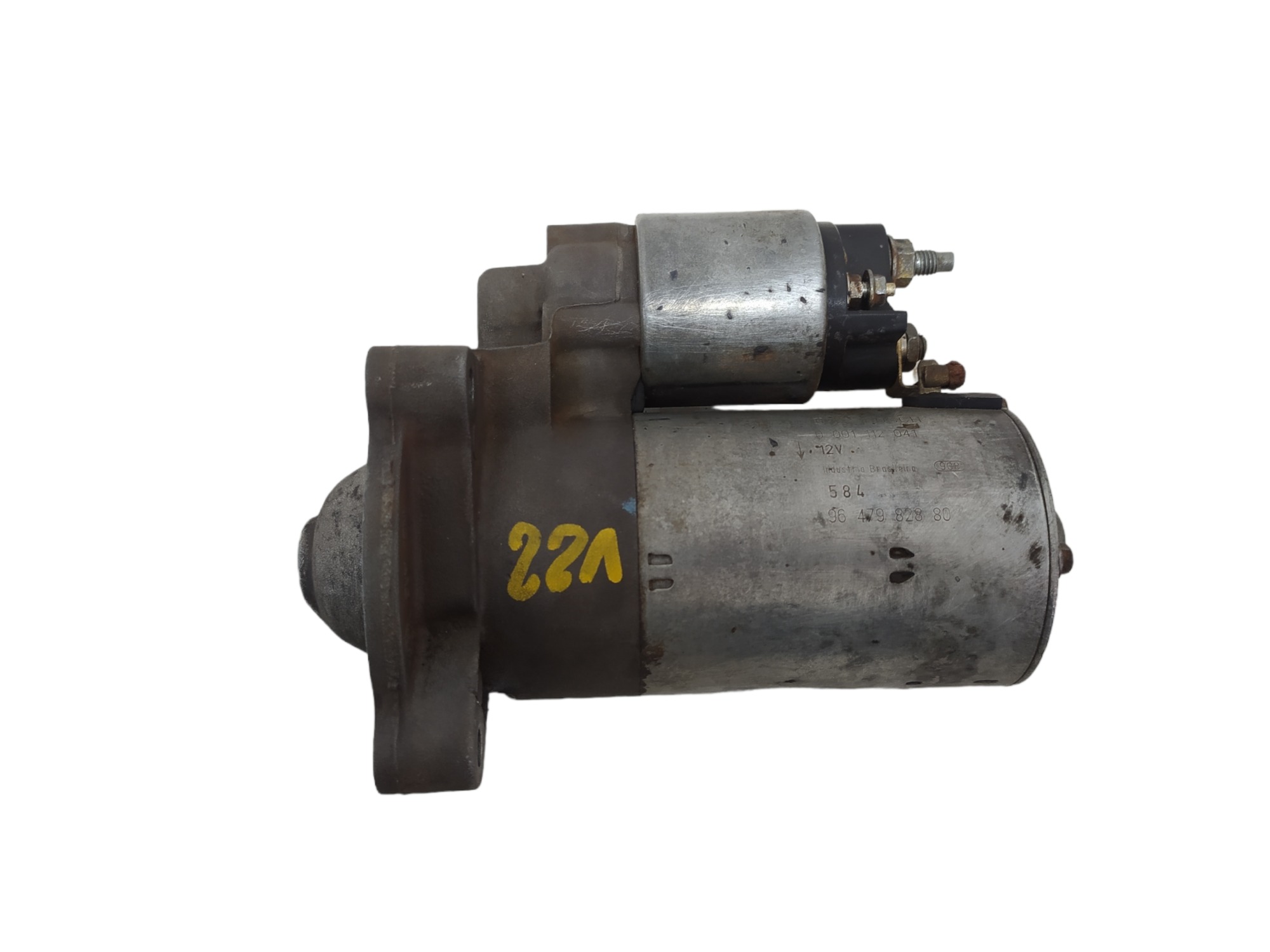 Motor De Arranque Partida Citroen C3 2005 V22