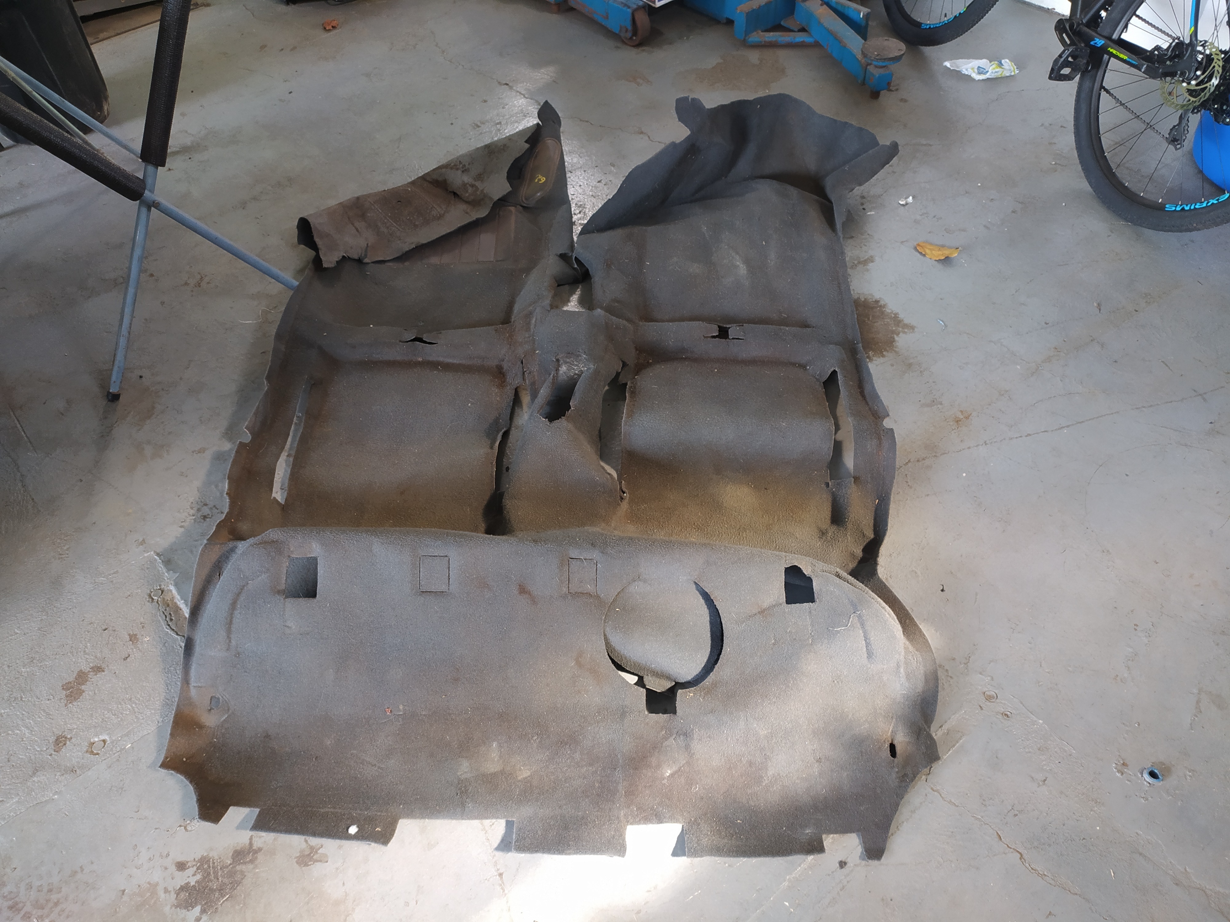Carpete Do Assoalho Volkswagen Santana 2.0 1995 V62 Balcão