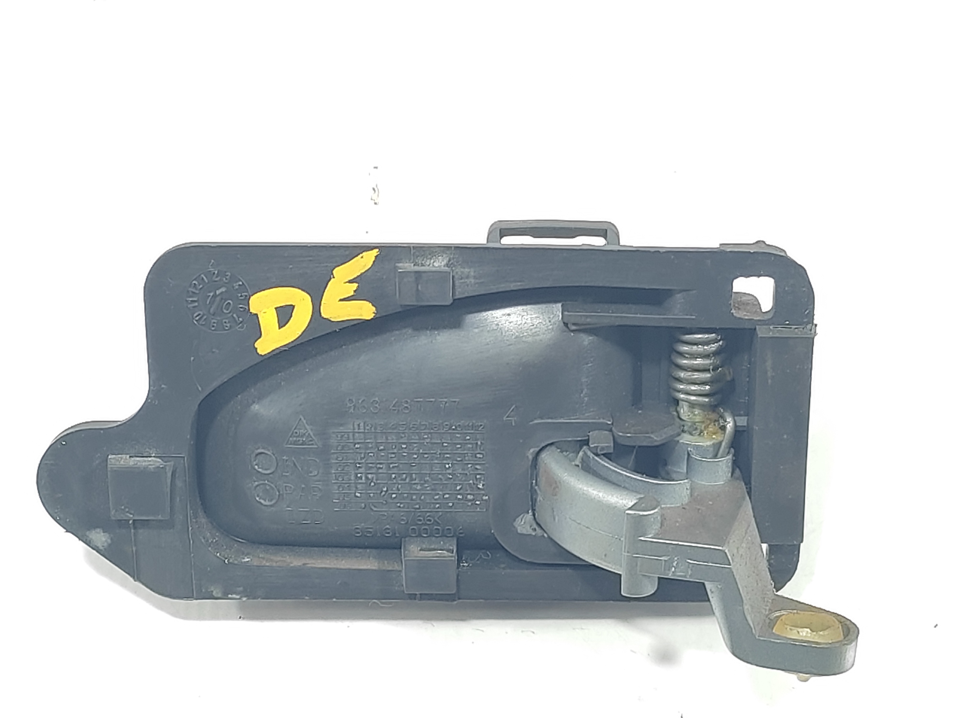 Maçaneta Interna Diant Esq Xsara Picasso 2010 9631487777 Preto Dianteira 4