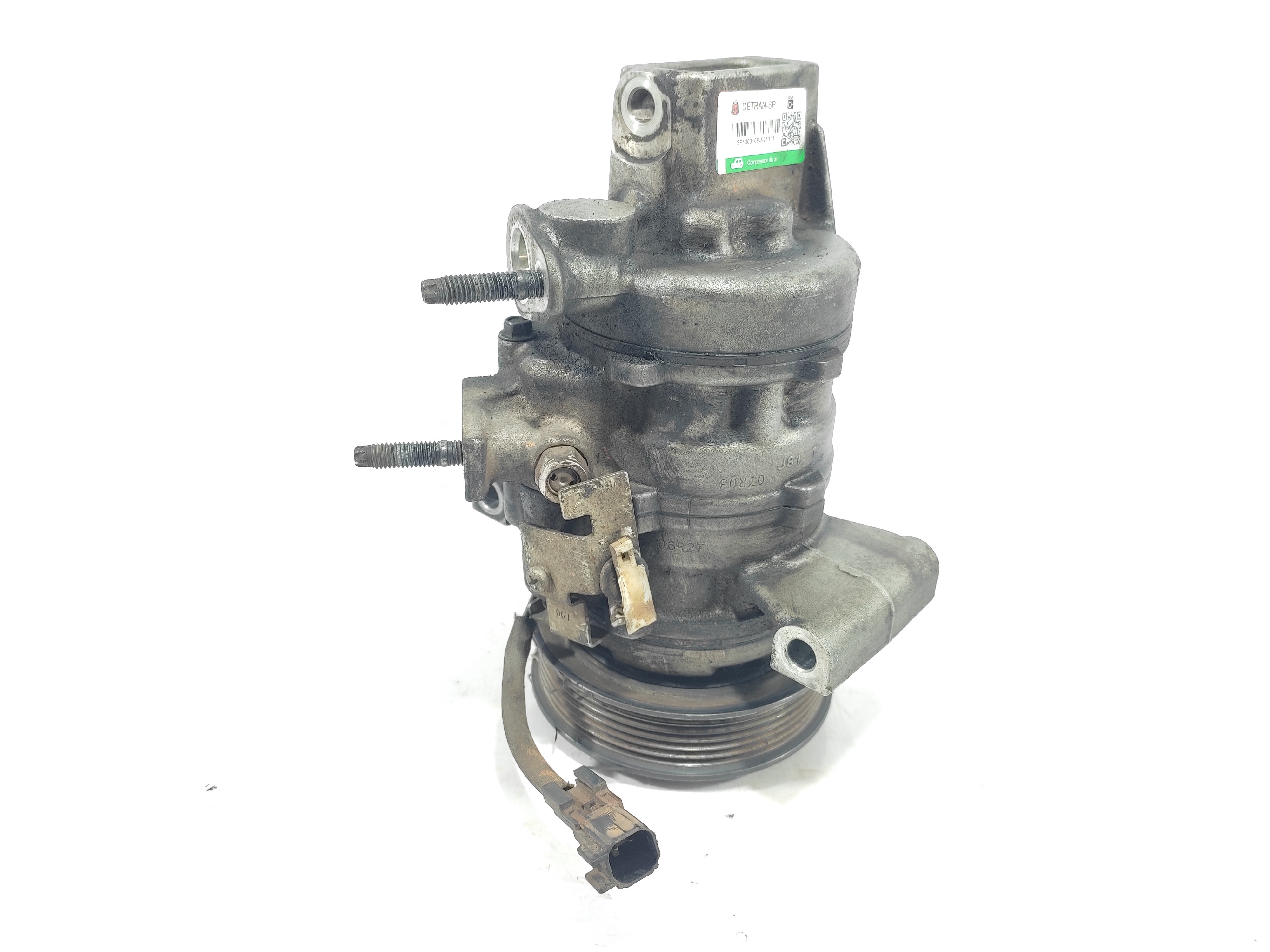 Compressor Ar Condicionado Ford Ka 2015 A 2020