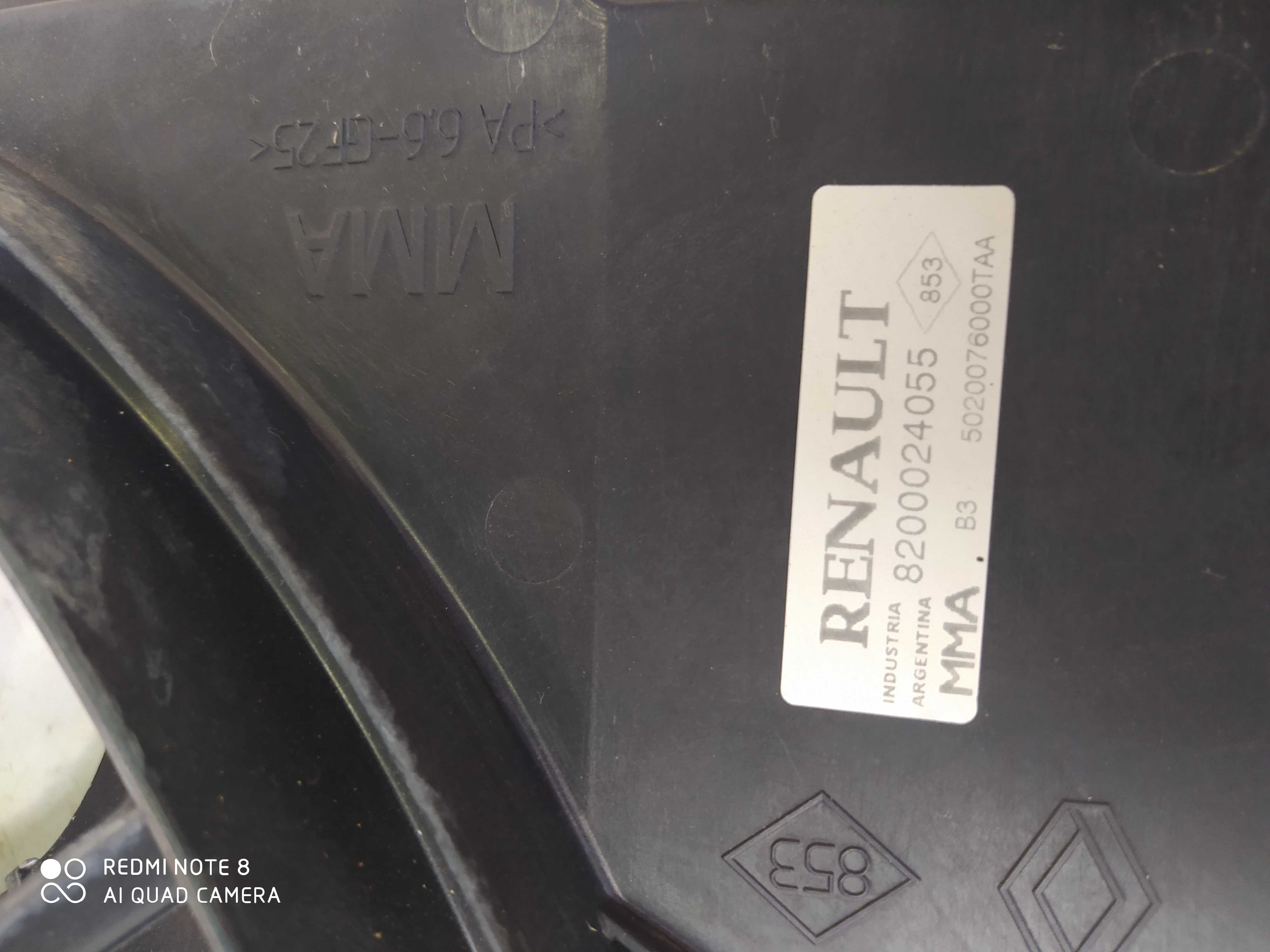 Ventoinha Renault Clio 1.0 2003 8200024055 6