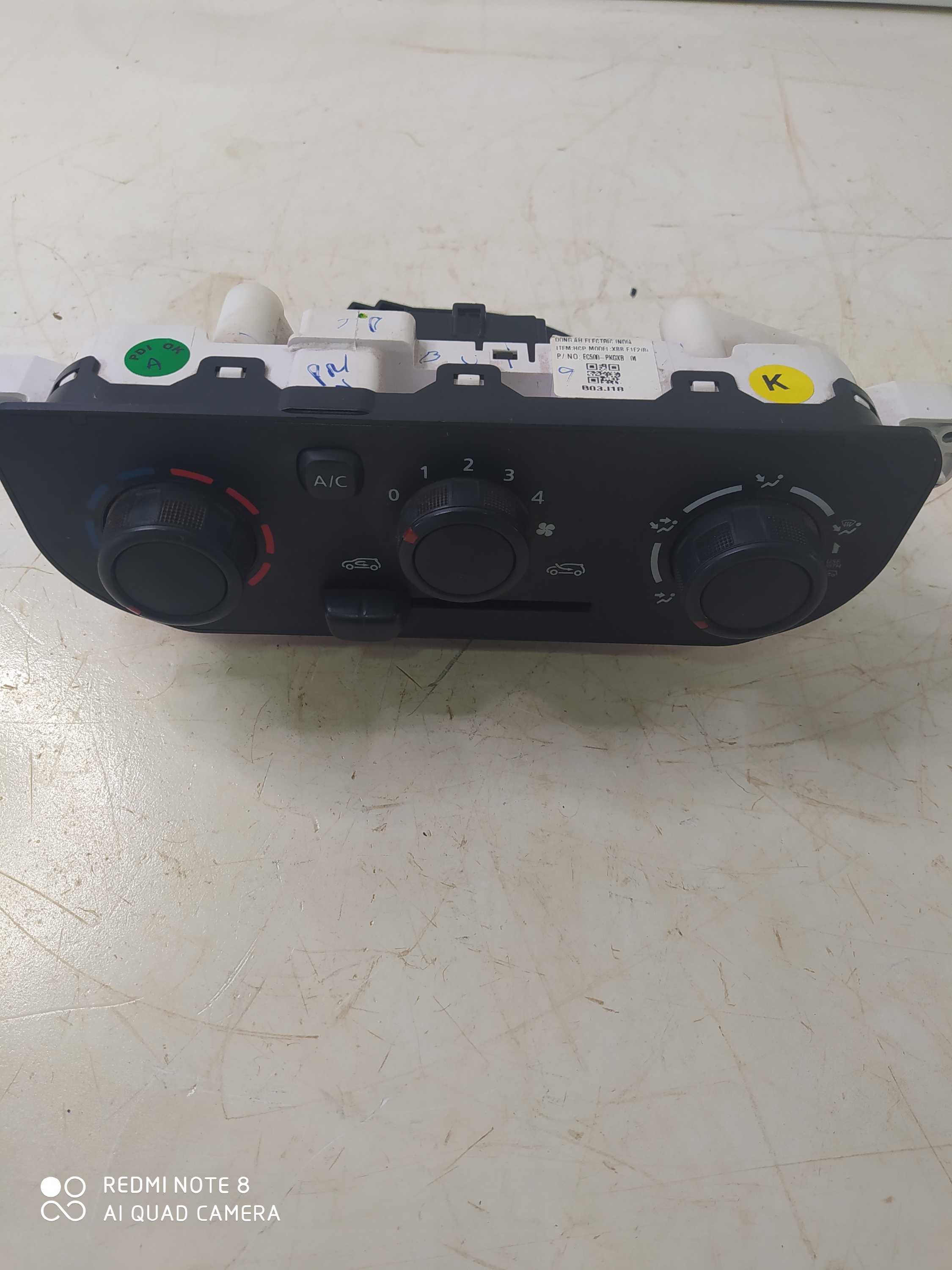 Comando Ar Condicionado Renault Kwid Zen 1.0 2019 Original