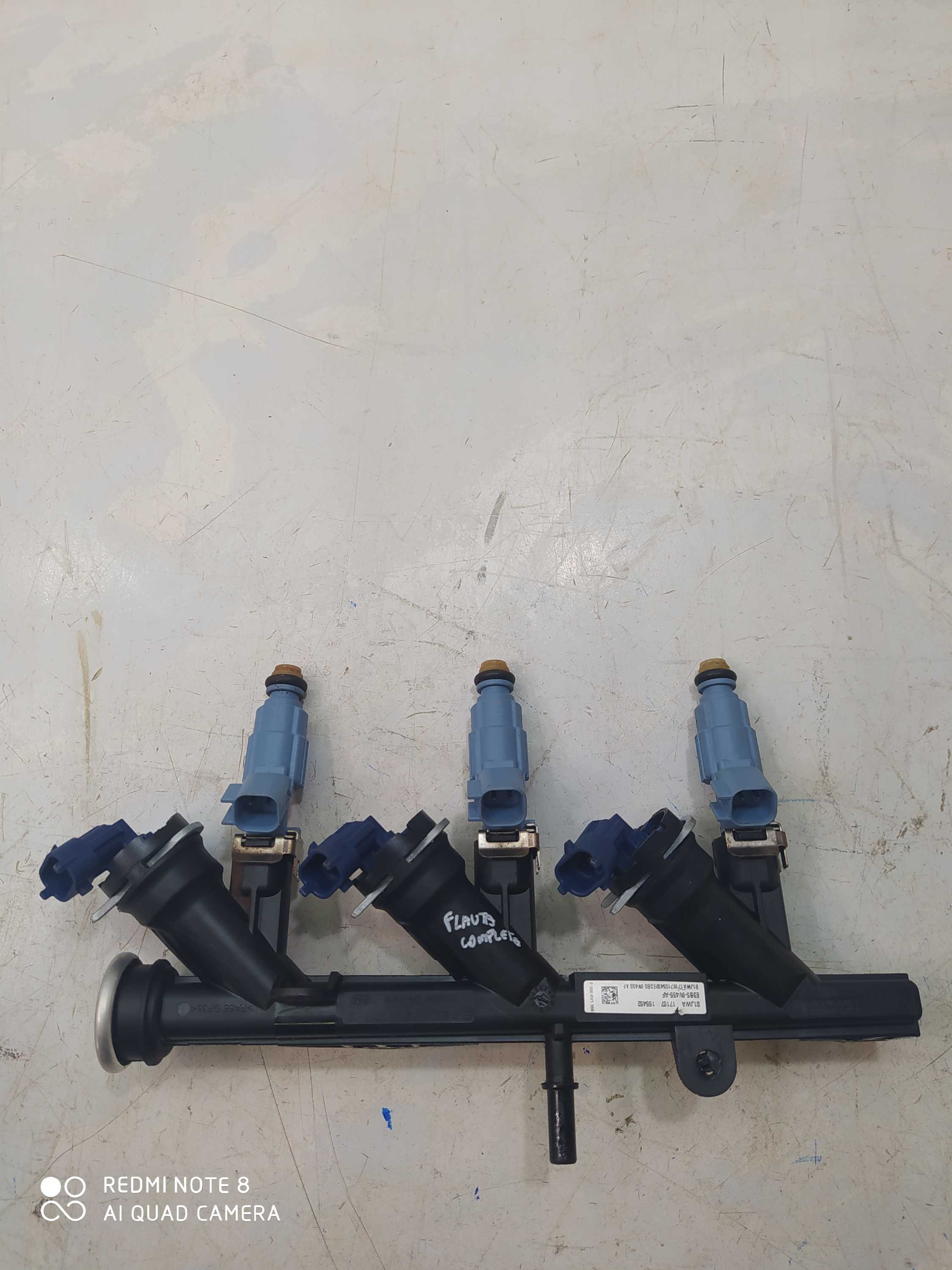 Flauta E Bico Injetores Ford Ka 1.0 2017 E3b59v455af