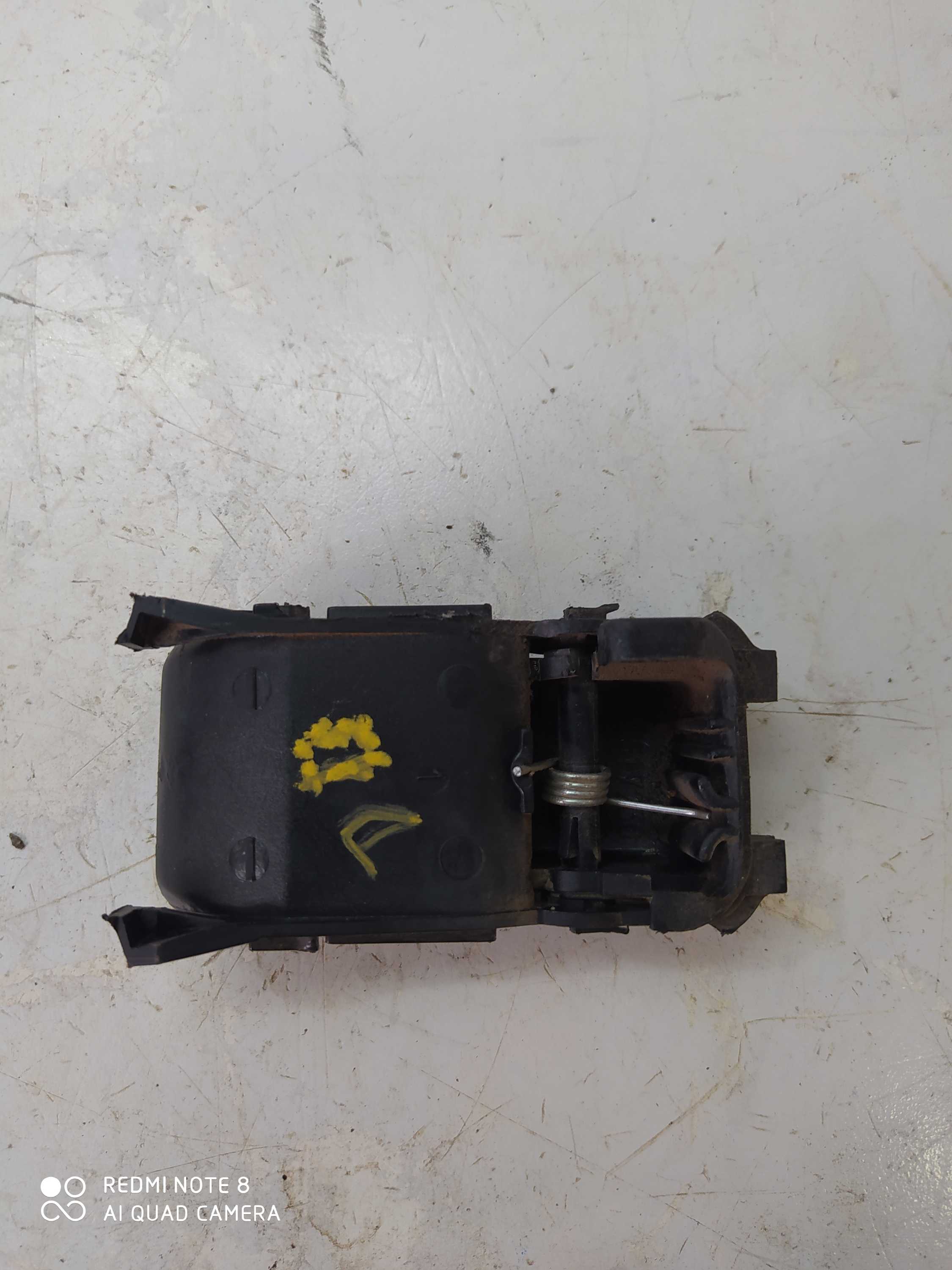 Maçaneta Interna Dianteira Direita Fiat Uno Mille 1.0 2011 Preto Dianteira 4