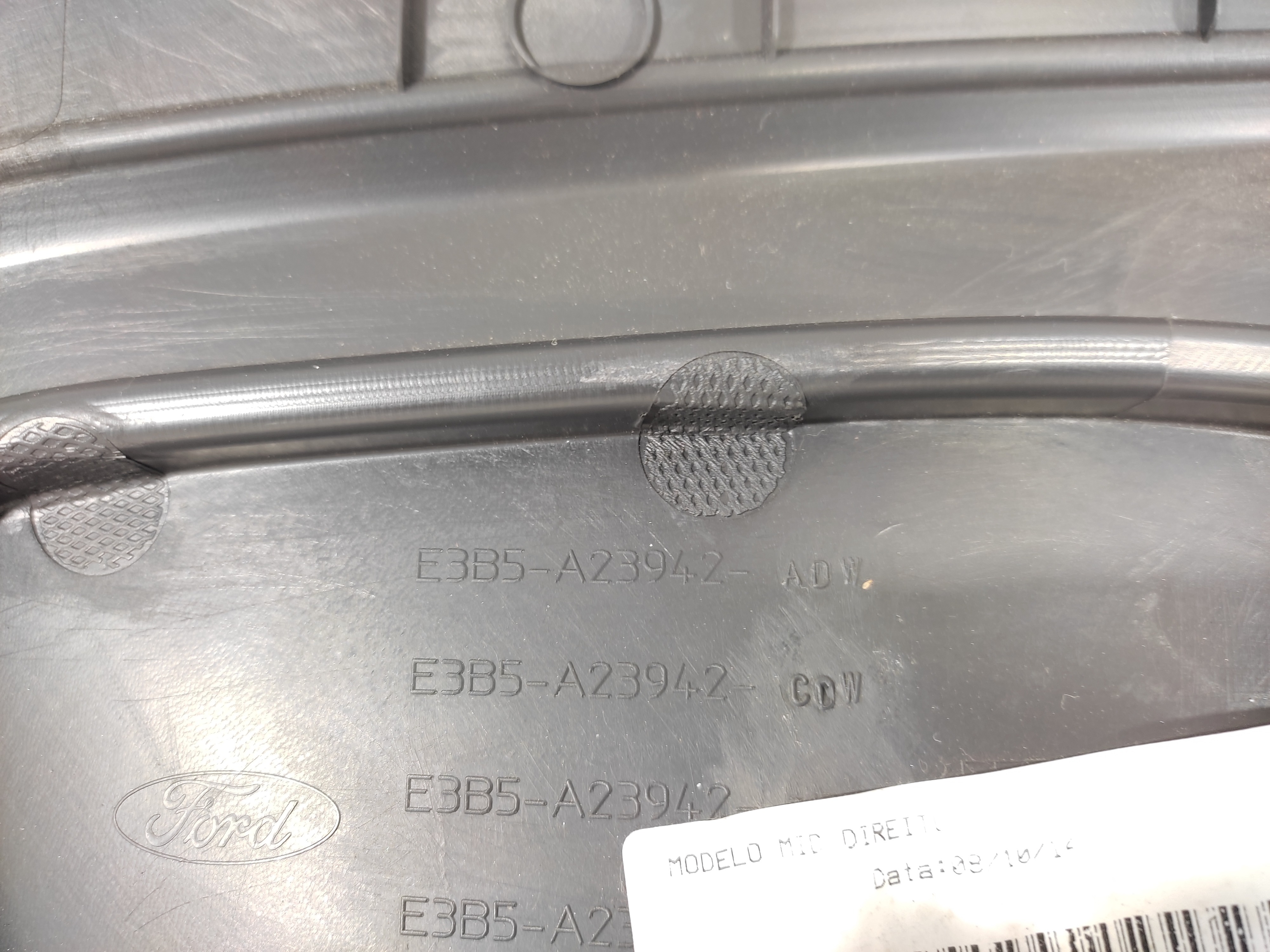 Forro Porta Diant Dir Ford Ka Se 1.0 2015 E3b5a23942adw  Preto 3