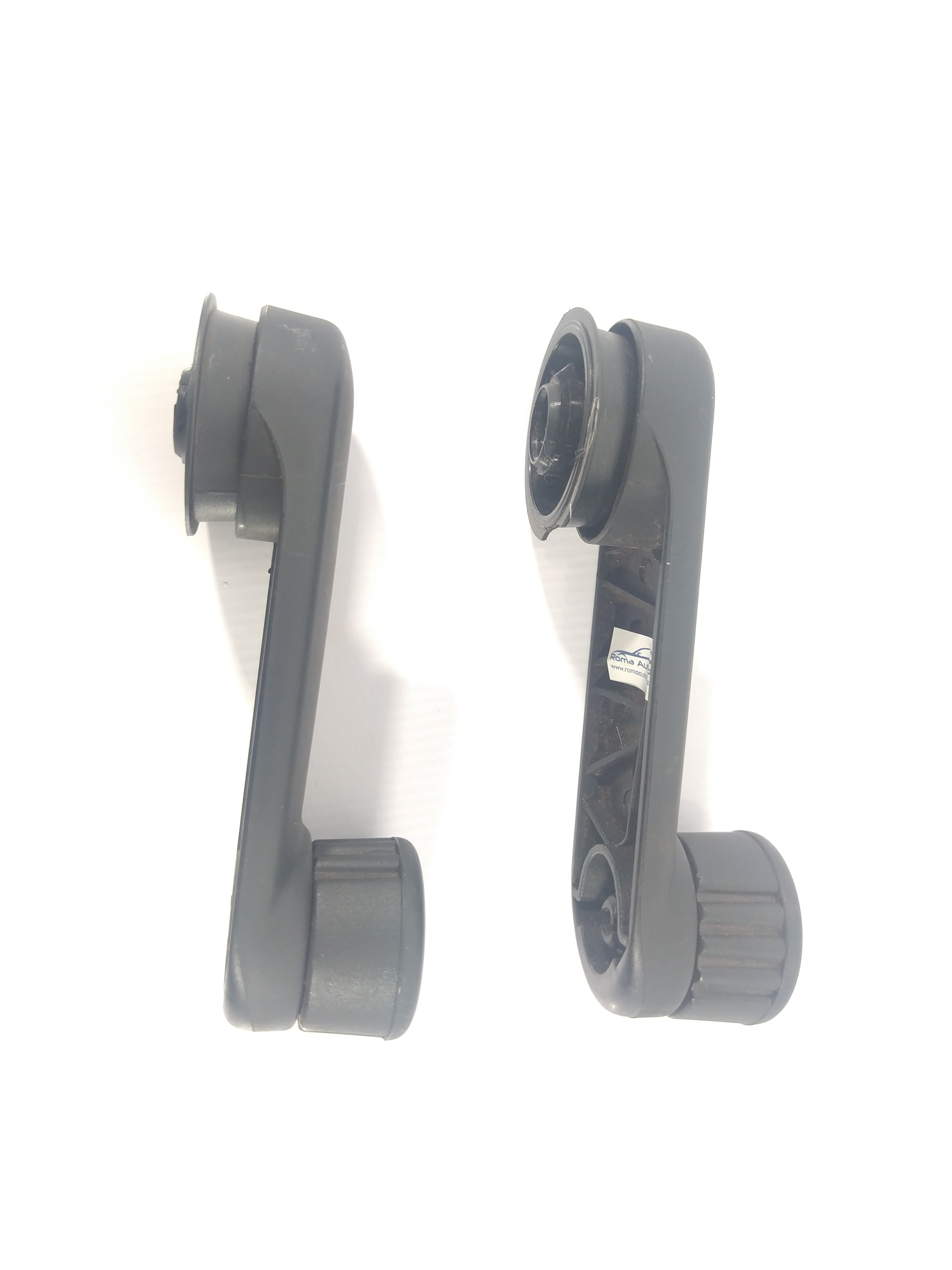 Manivela Vidro Traseira Renault Sandero 2019 807604888 Par Preto 2