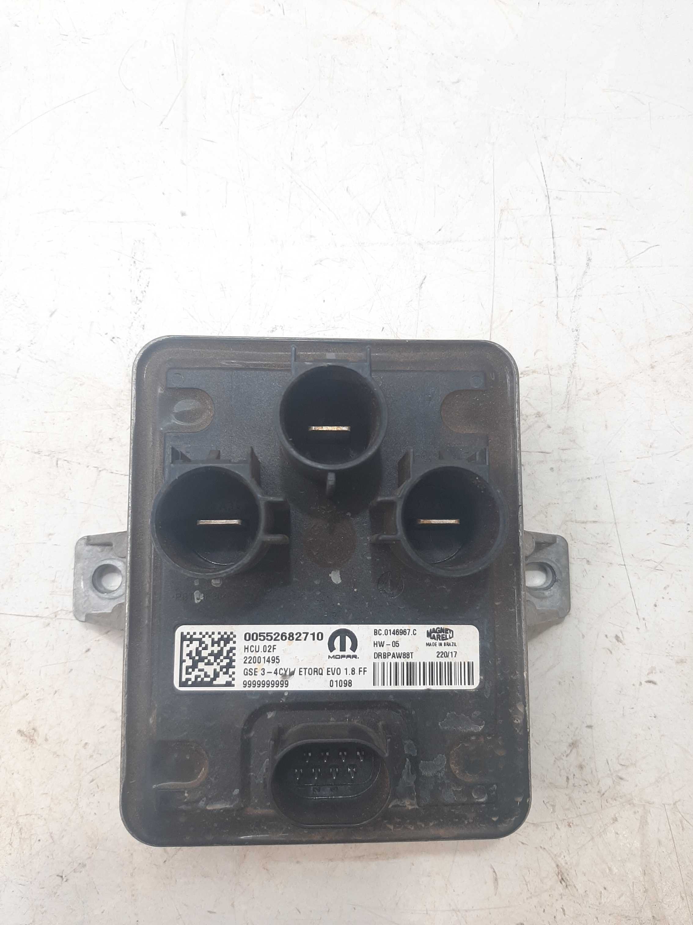 Módulo Controle Eletroventilador Fiat Mobi Drive 1.0 2017 3