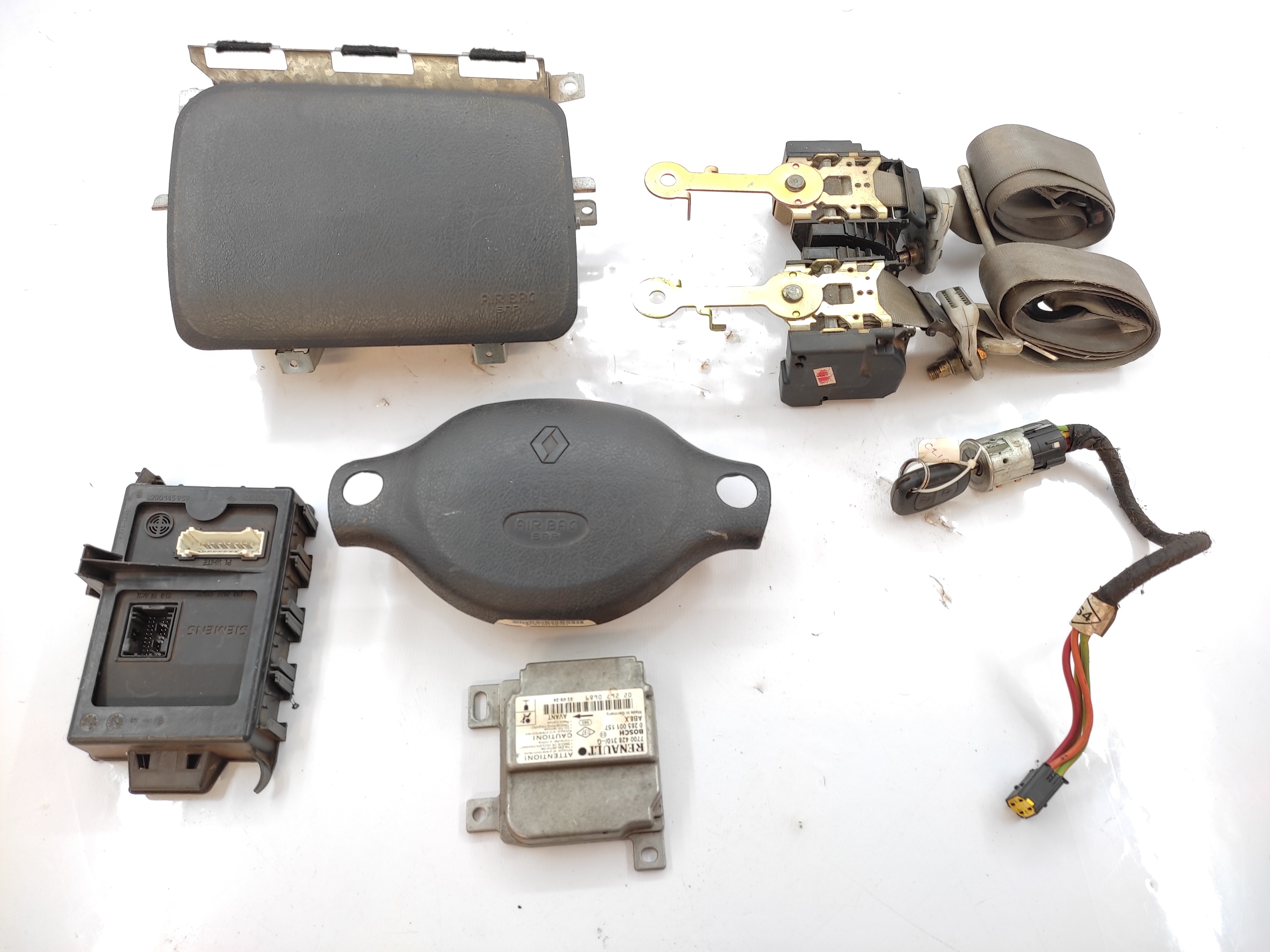 Kit  Painel Renault Clio 2003 1.0 Original 6