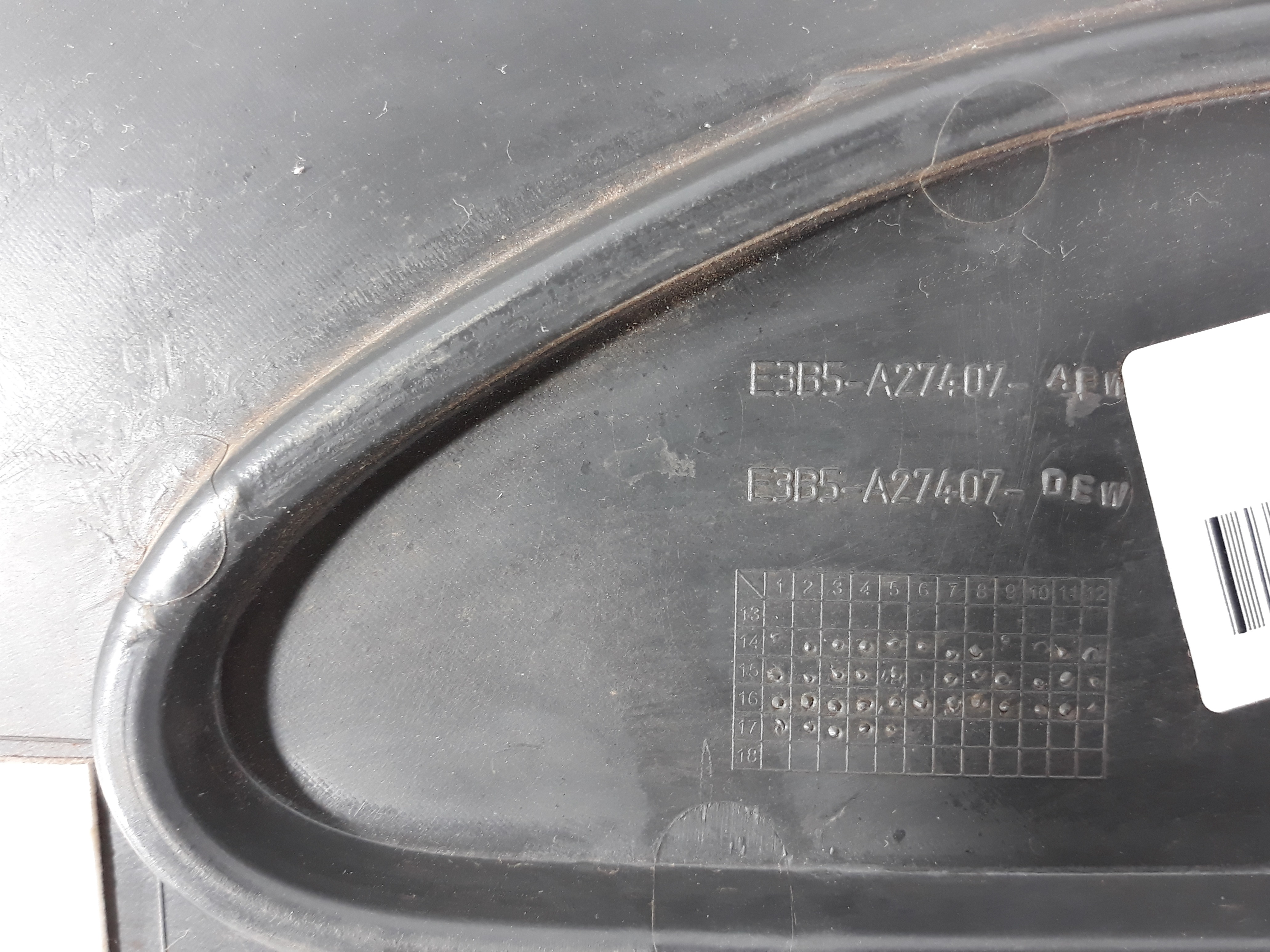 Forro Porta Traseira Esquerda Ford Ka 2017 E3b5a27407 Preto 5
