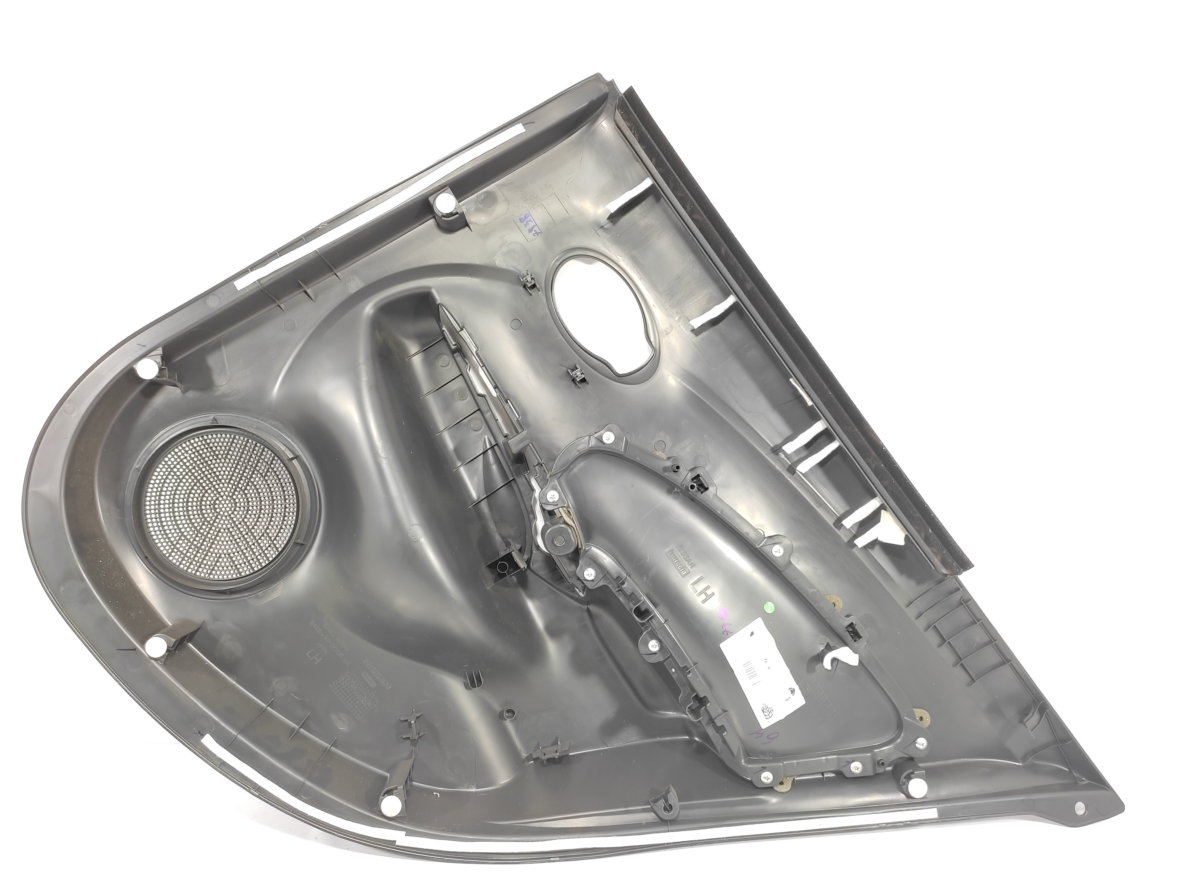 Forro Porta Traseira Esquerda Nissan Versa 2017 829239ke1a Preto 3