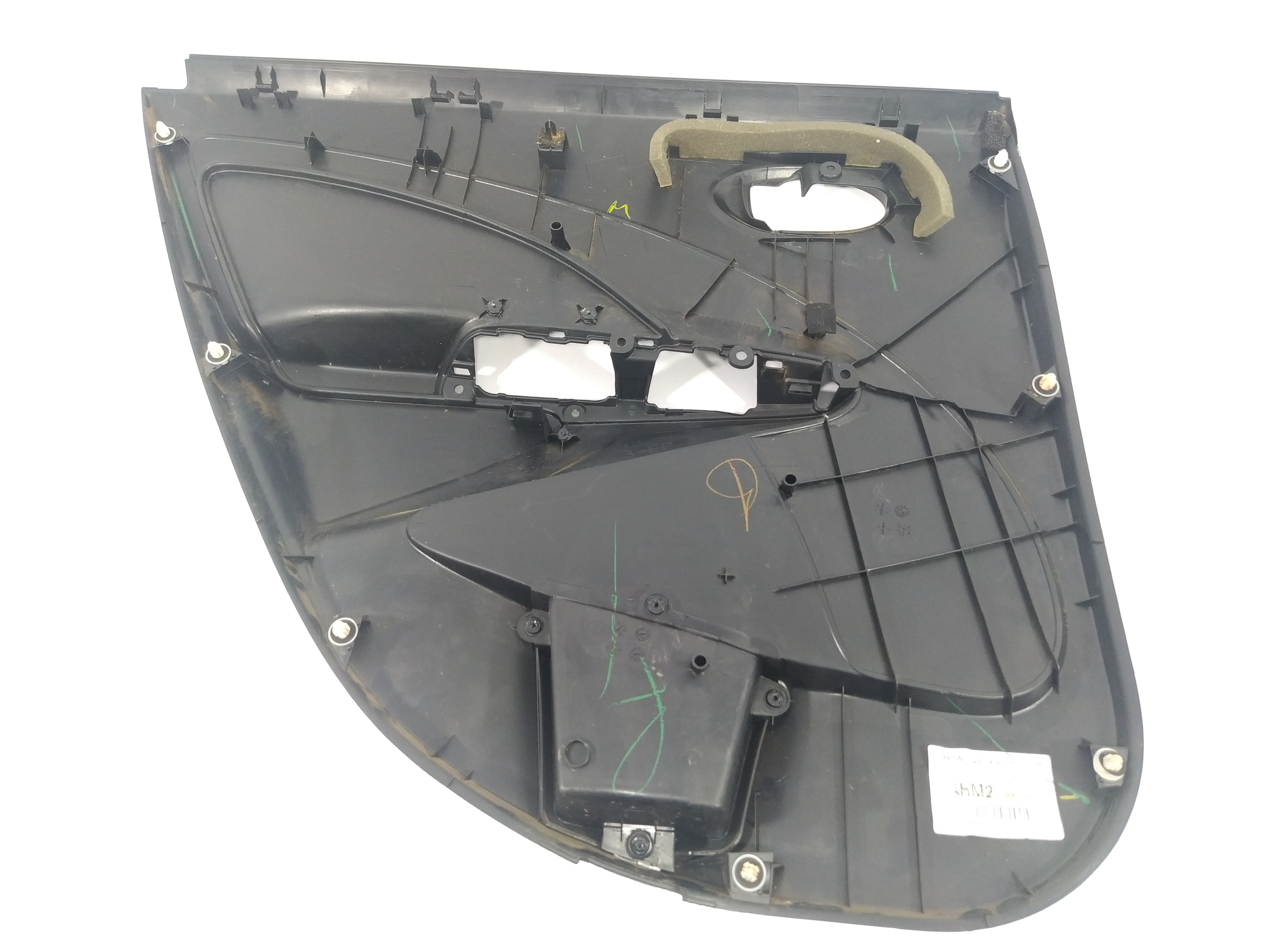 Forro Porta Traseira Direita Toyota Etios 2016 676970d030 Preto 3