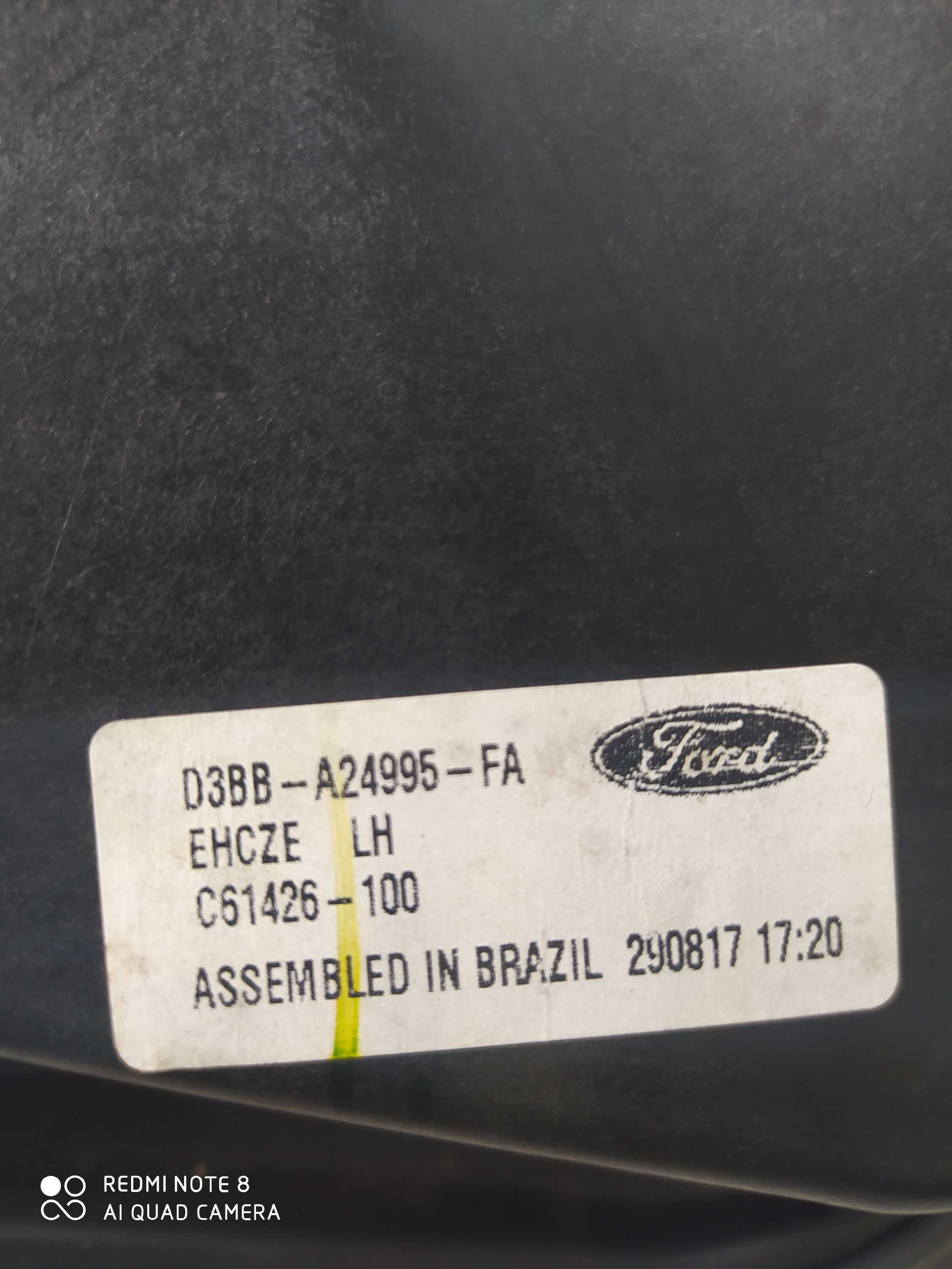 Suporte Máquina Vidro Traseira Esquerda New Fiesta 2017 3