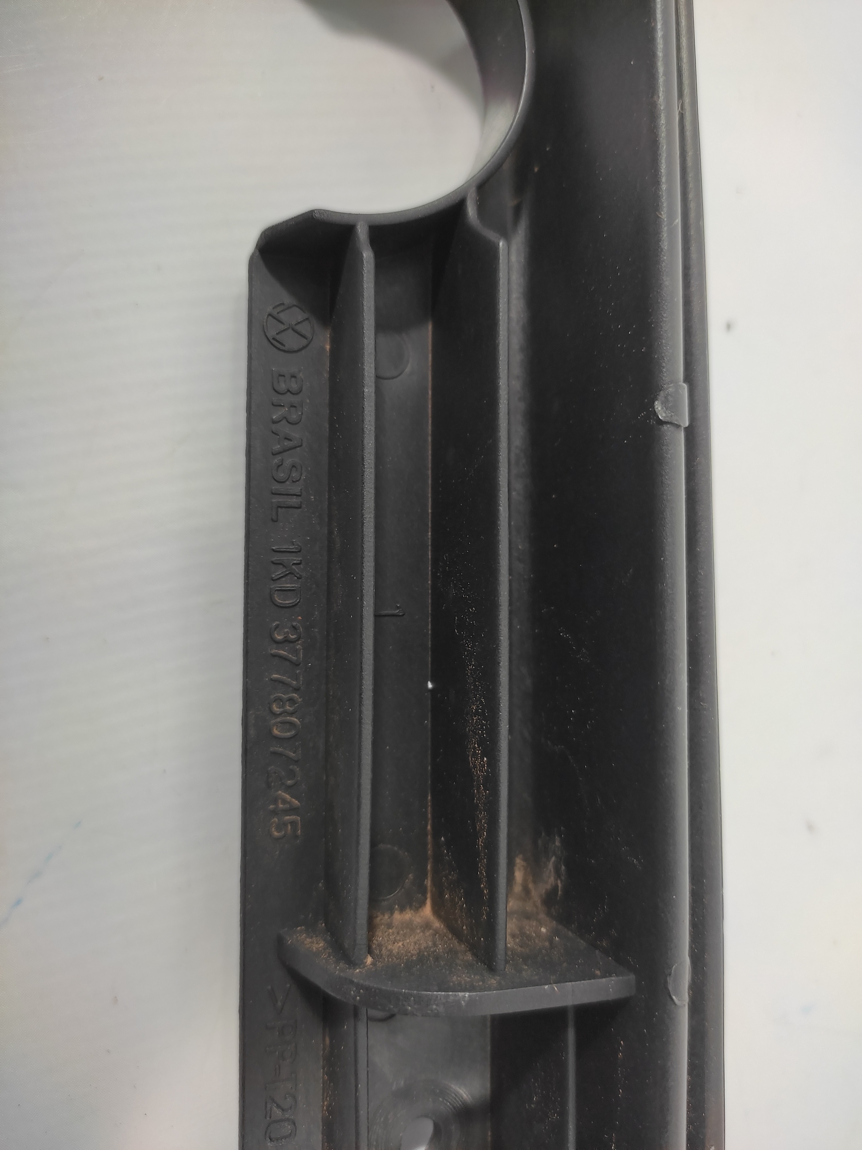 Guia Suporte Parachoque Traseiro Vw Gol G4 1.0 377807245 5