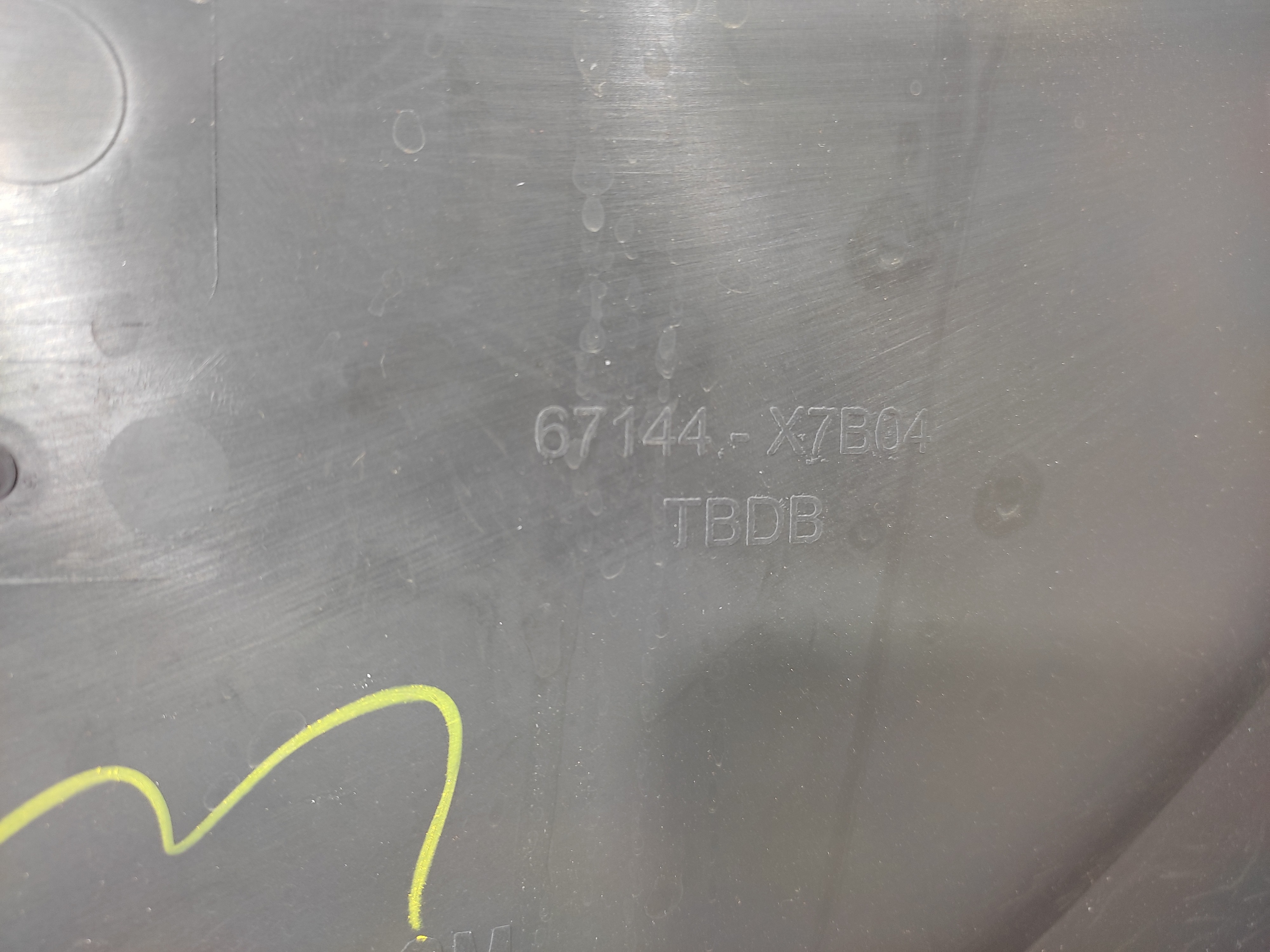 Forro Porta Traseiro Direito Gm Cobalt 2017 67144x7b04  Preto 5