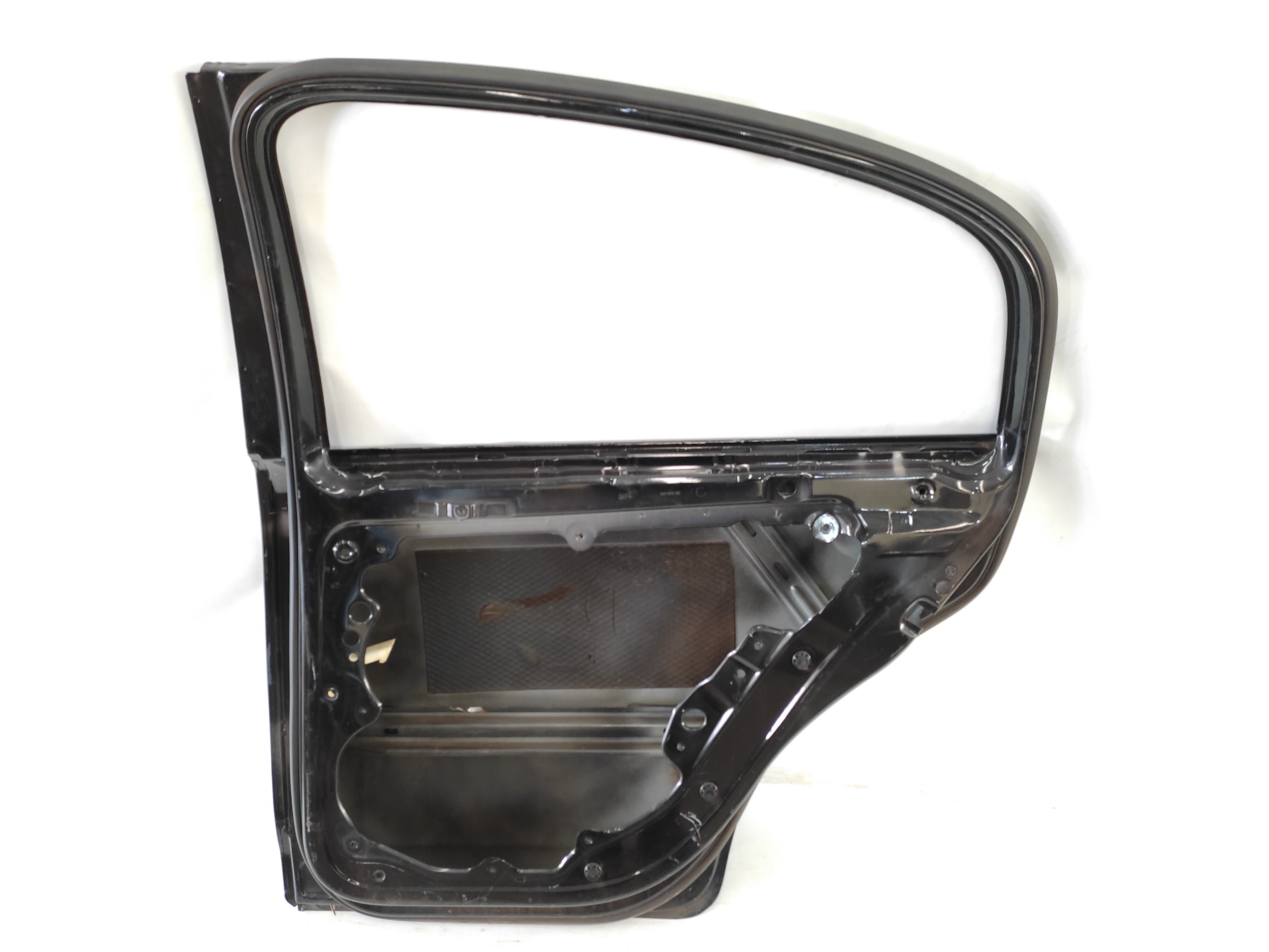 Porta Traseira Direita Polo Sedan 2003 04 05 2006 Traseira Direita Preta