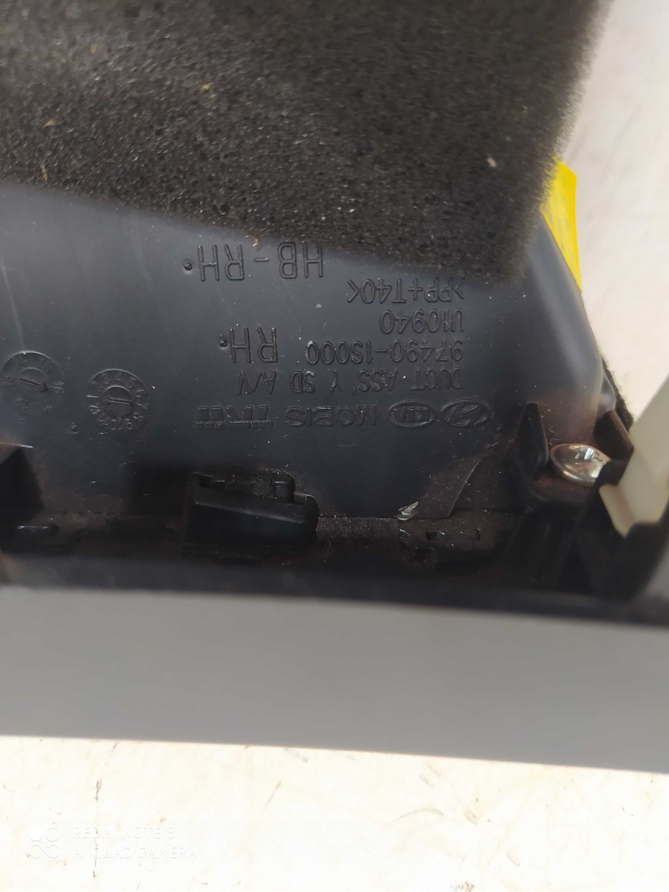 Difusor Lateral Direito Hyundai Hb20 1.6 2016 974901s000